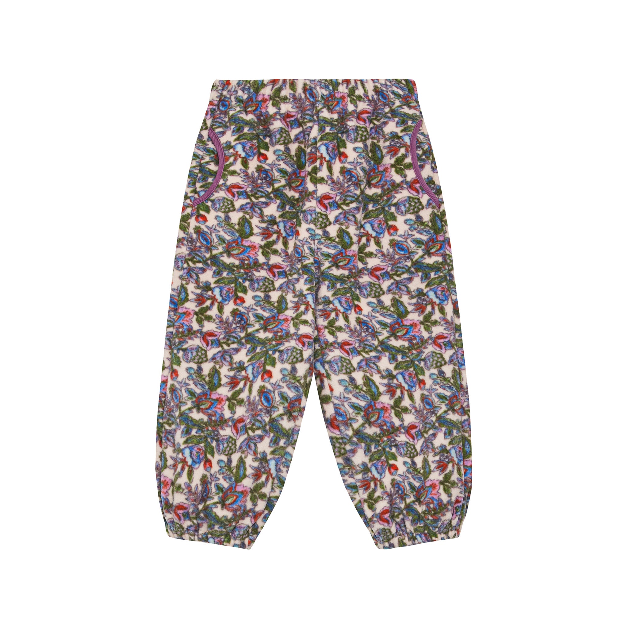 Garden Half-Snap Fleece Set - Violet