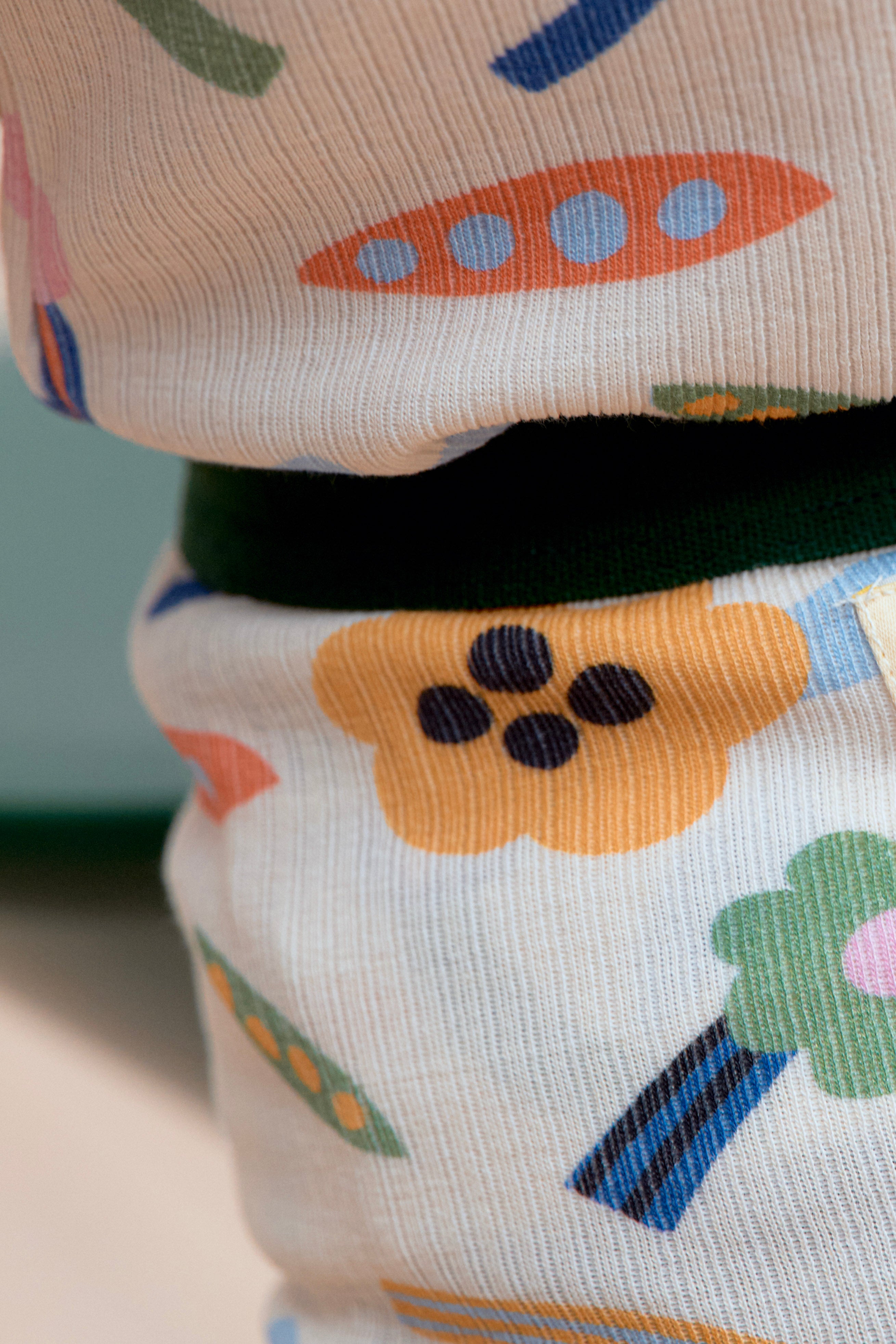 Funny Flower Pima Blend Pajama Set