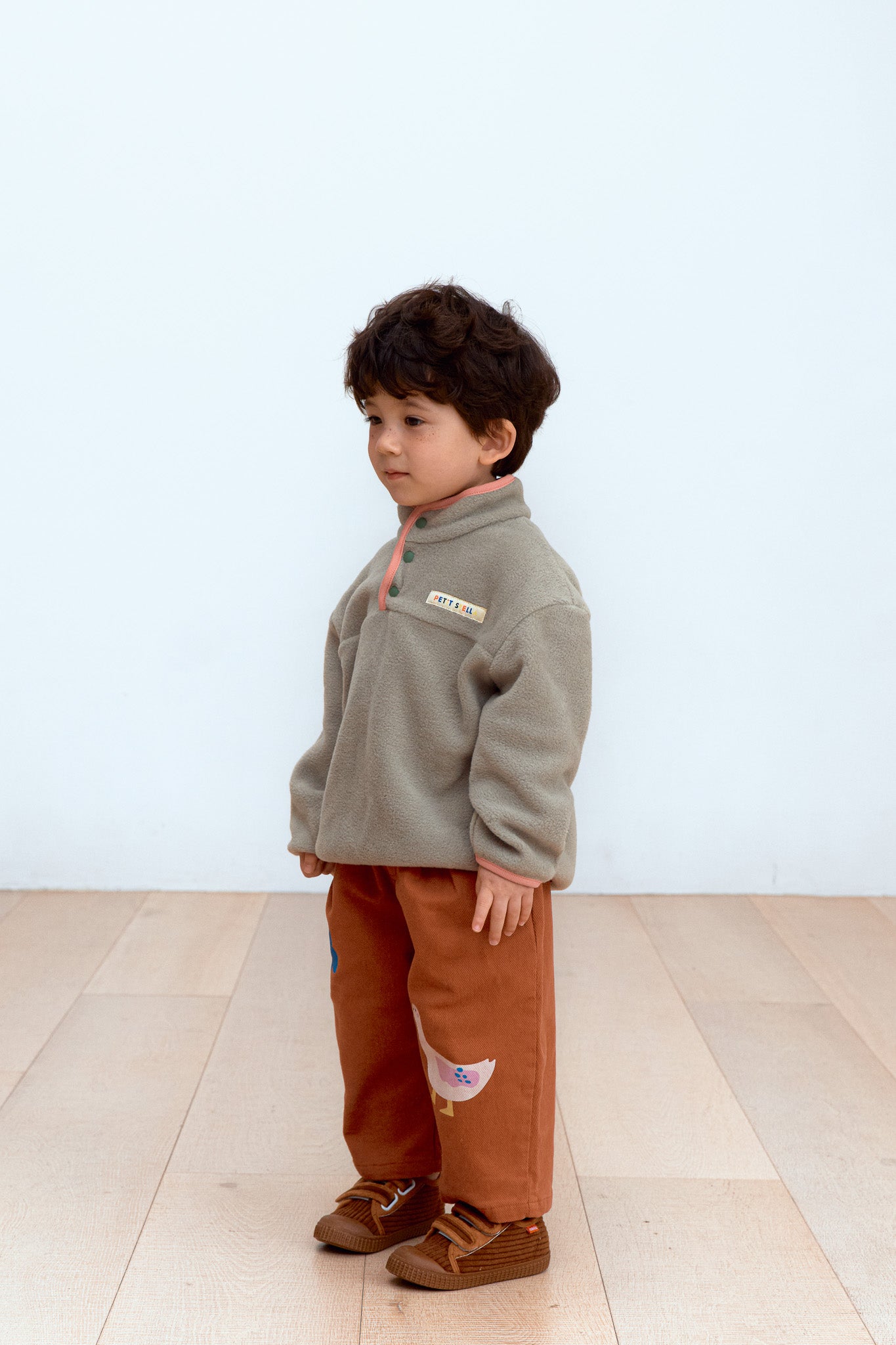 Duck Daisy Pants -Brick