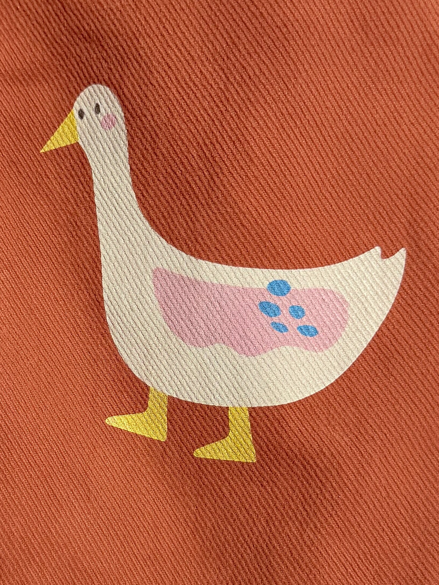 Duck Daisy Pants -Brick