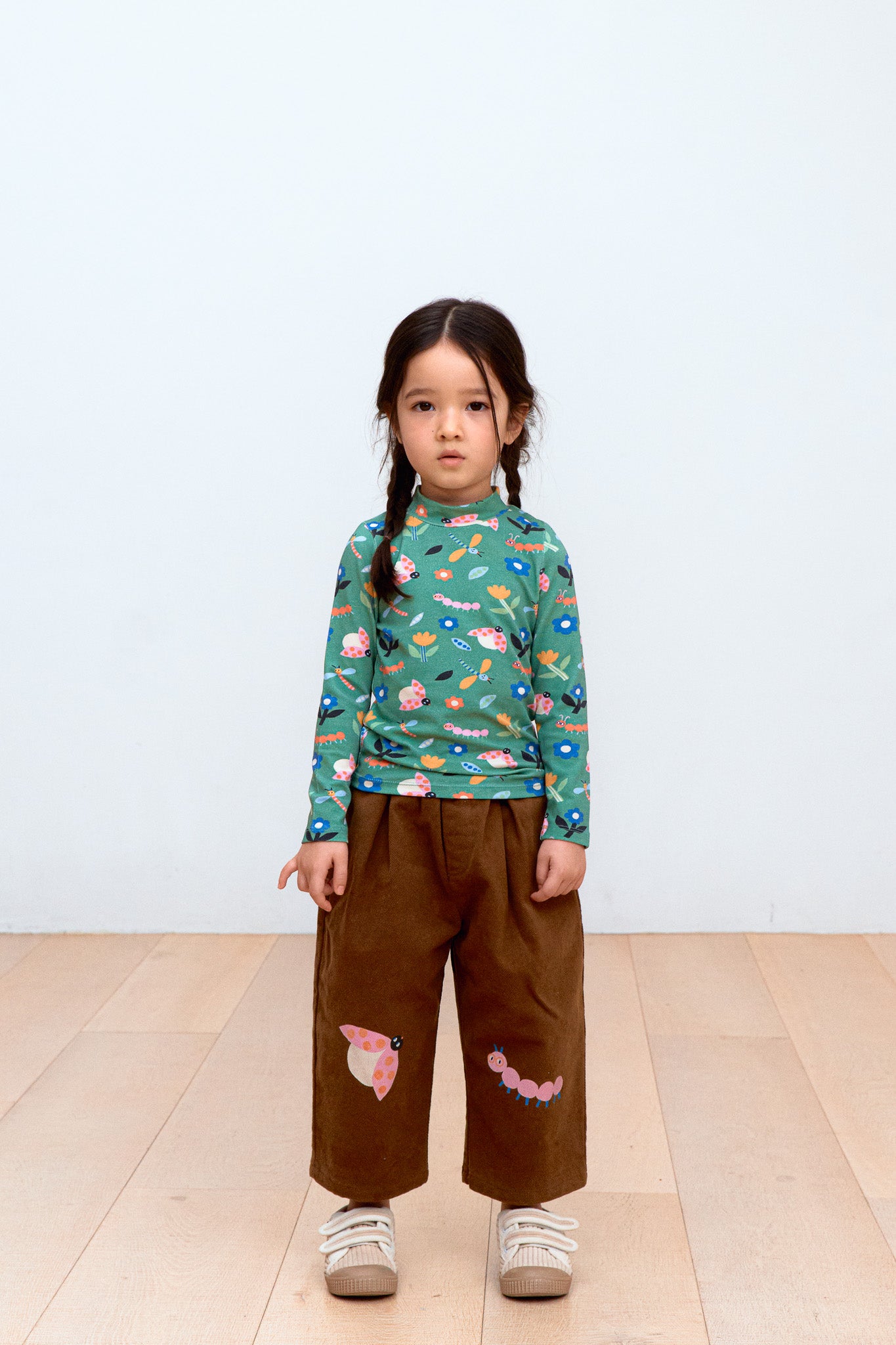 Garden Friends Pants - Chocolate
