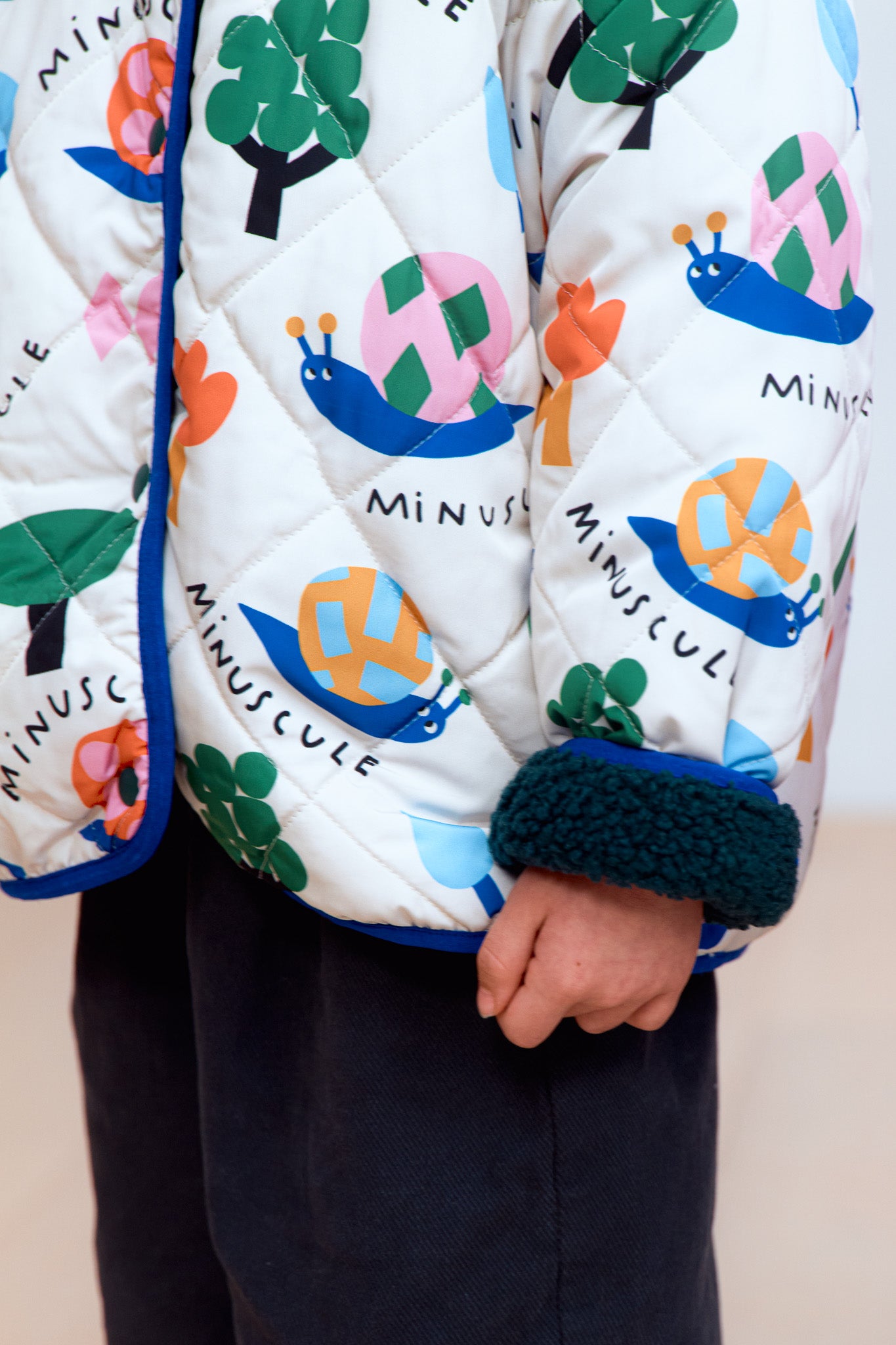 Snail Reversible Sherpa Jacket