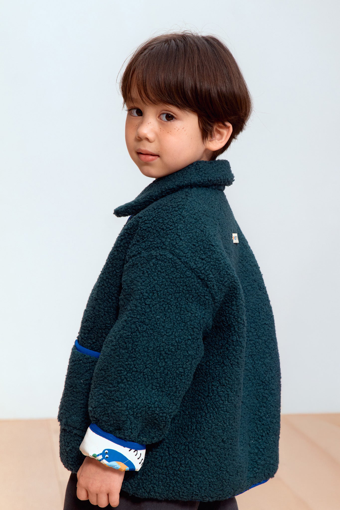 Snail Reversible Sherpa Jacket