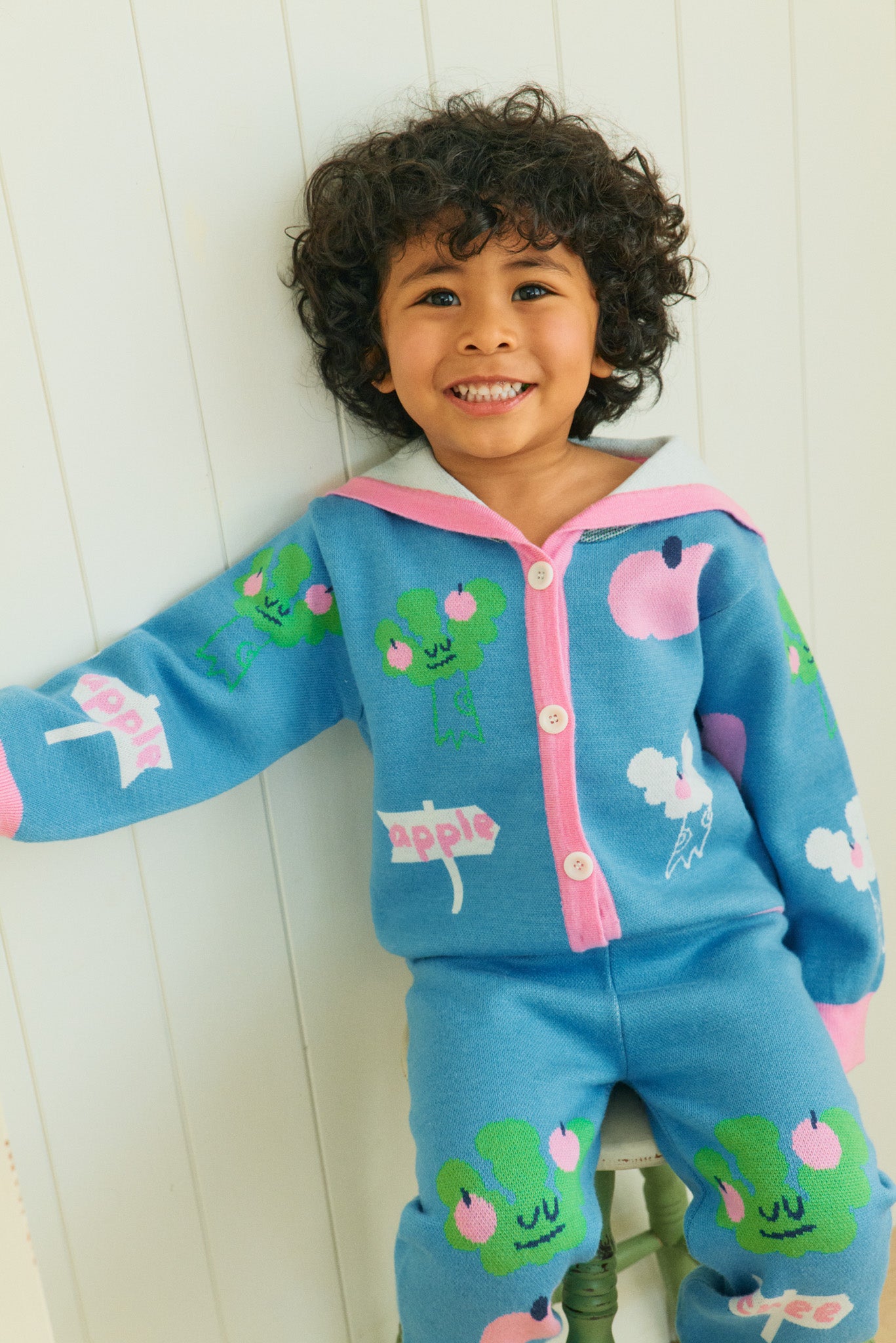 Apple Tree Sailor Cardigan