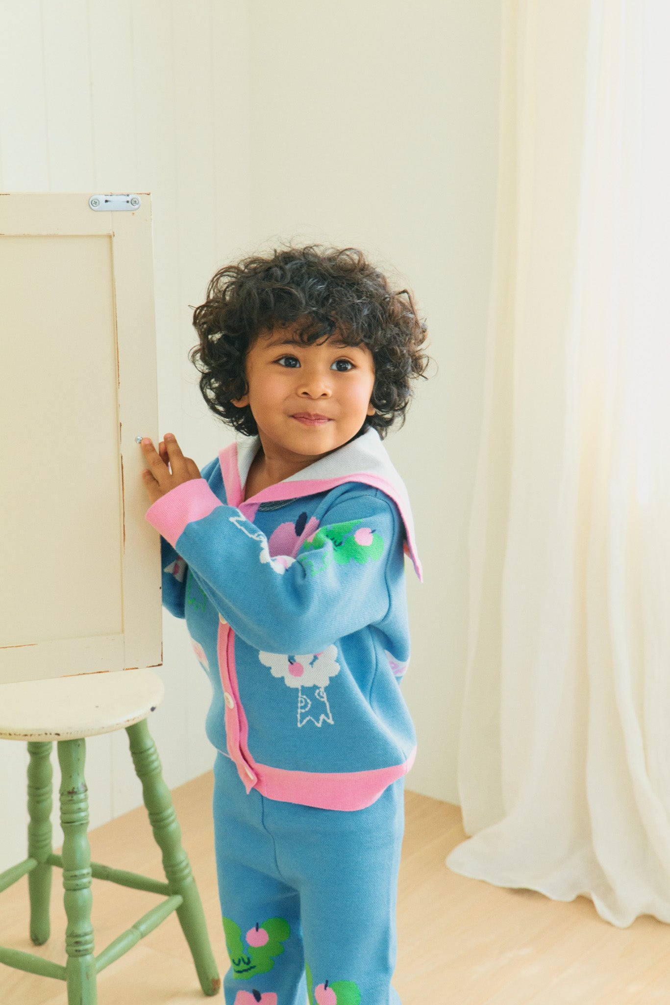 Apple Tree Sailor Cardigan