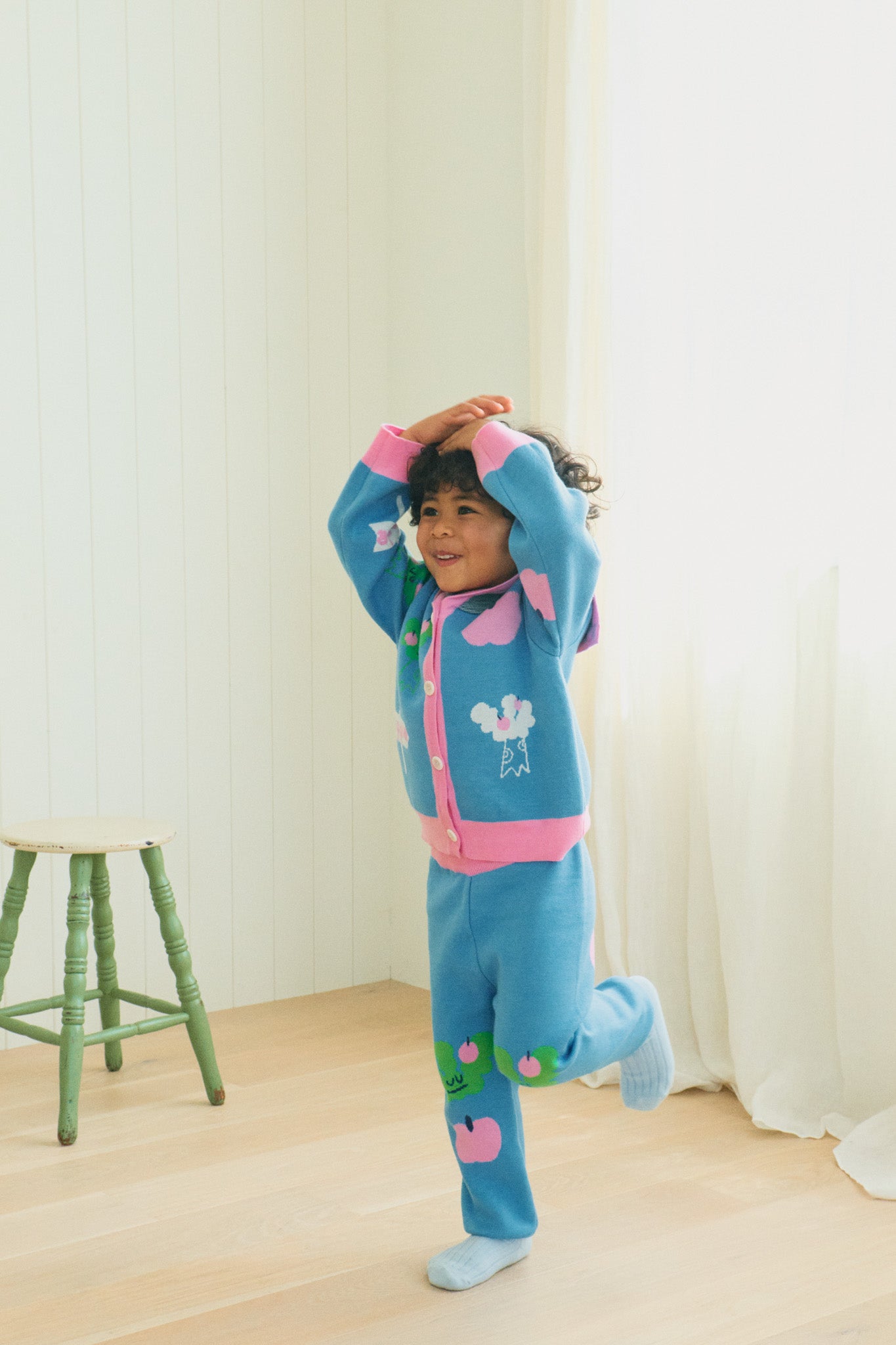 Apple Tree Knit Pants