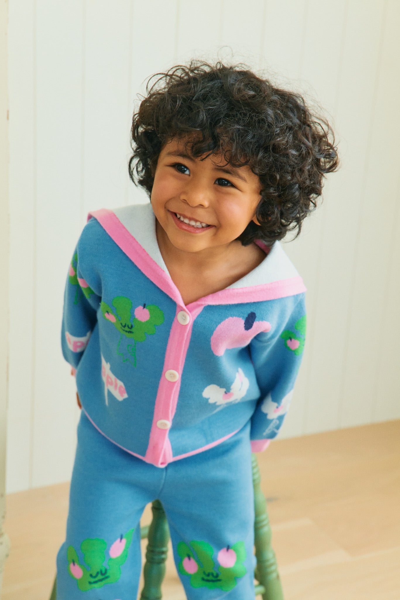 Apple Tree Sailor Cardigan