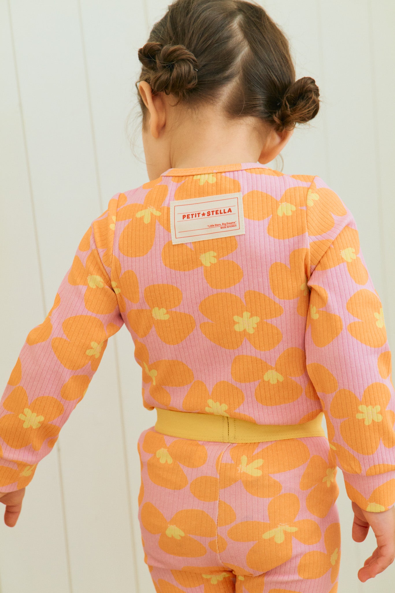 Orange Blossom Pajama Set