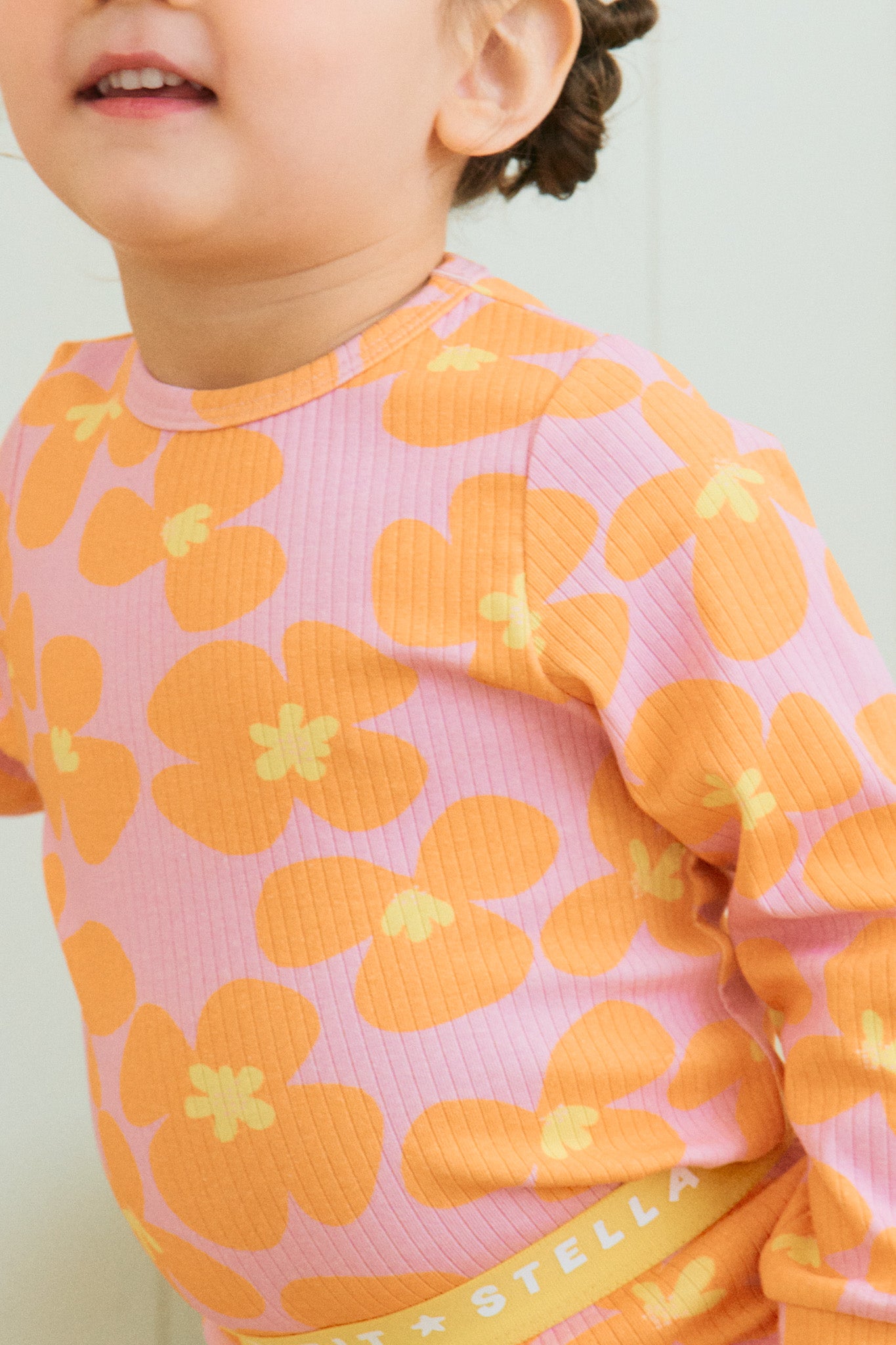 Orange Blossom Pajama Set