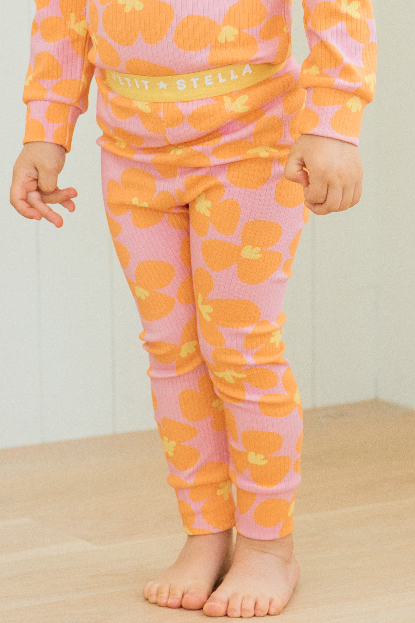 Orange Blossom Pajama Set