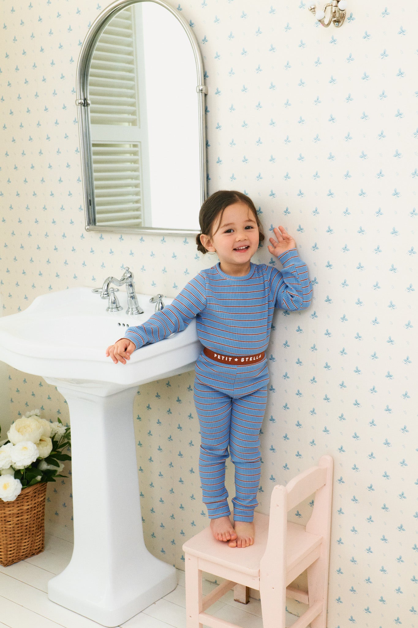 Blue Cocoa Nights Pajama Set