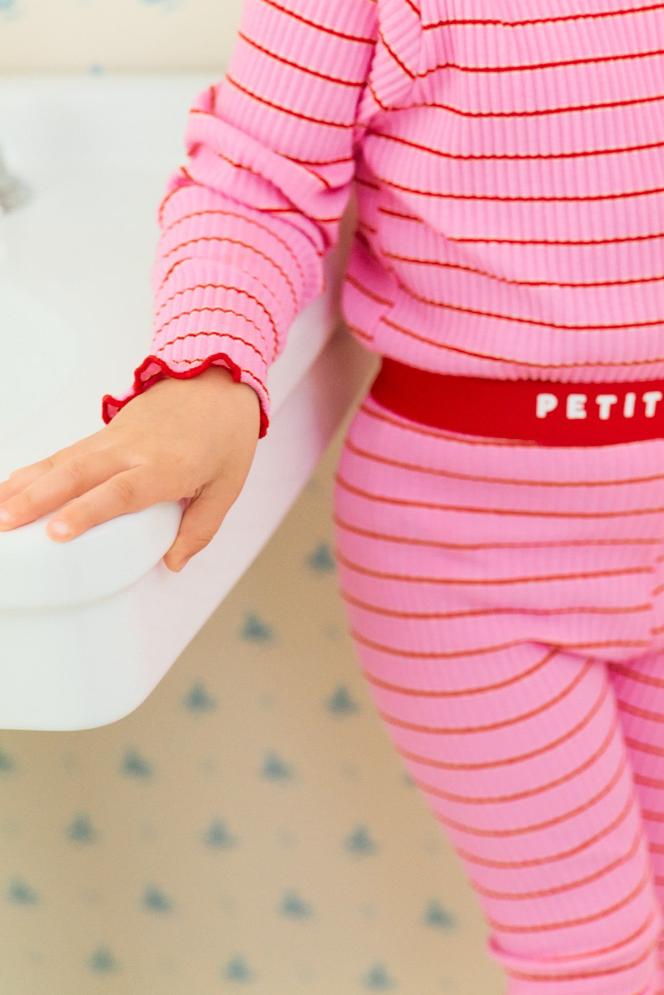 Cherry Stripe Pajama Set