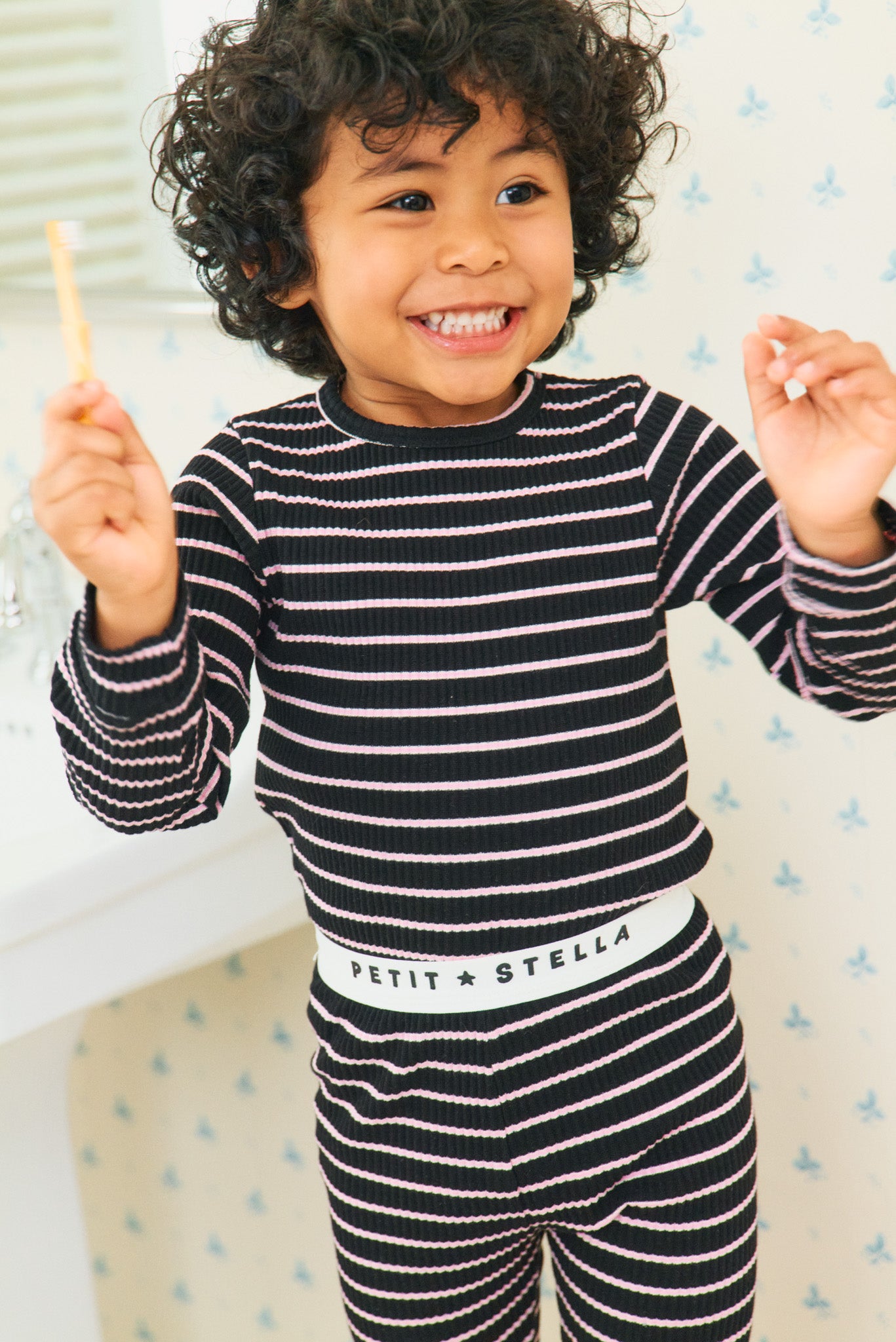 Candy Stripe Pajama Set