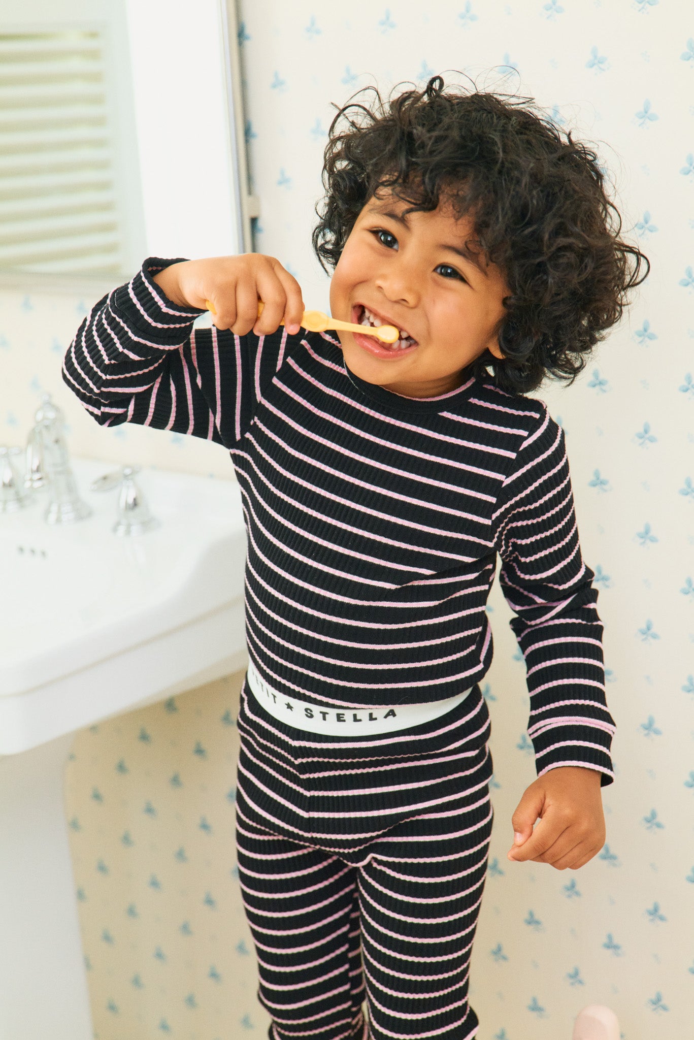 Candy Stripe Pajama Set