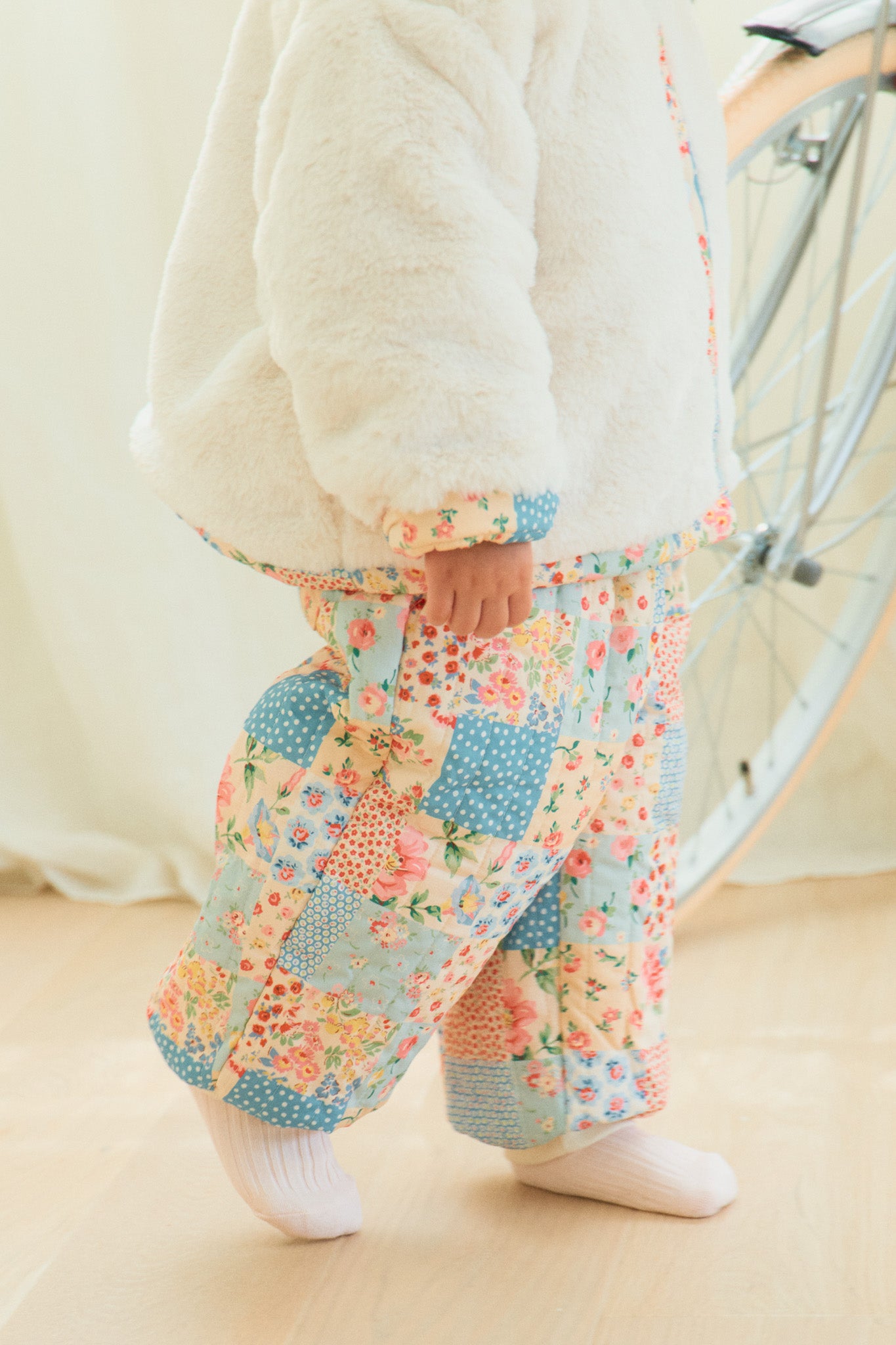 Flora Patch Cozy Cotton Pants