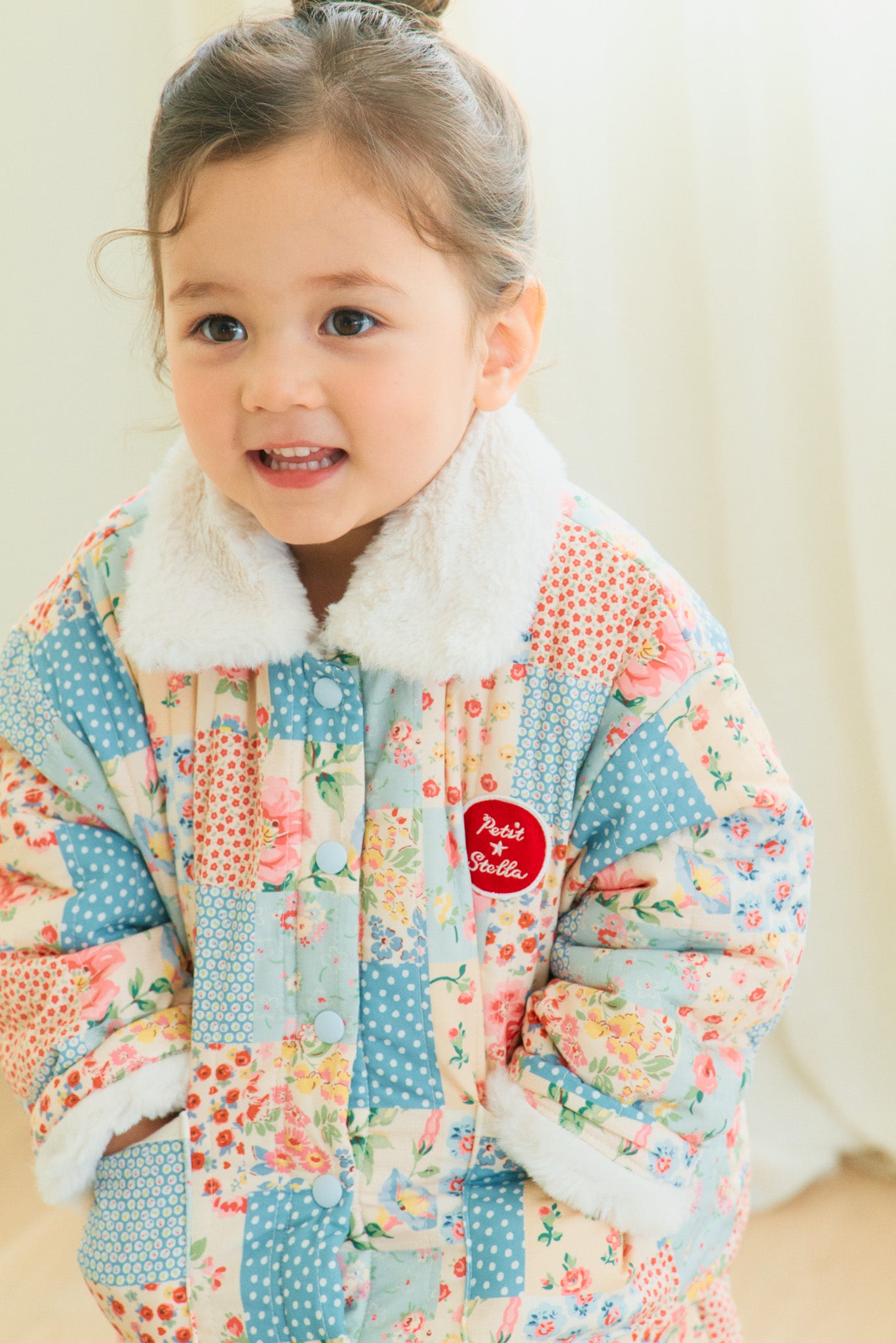 Flora Patch Cozy Reversible Jacket