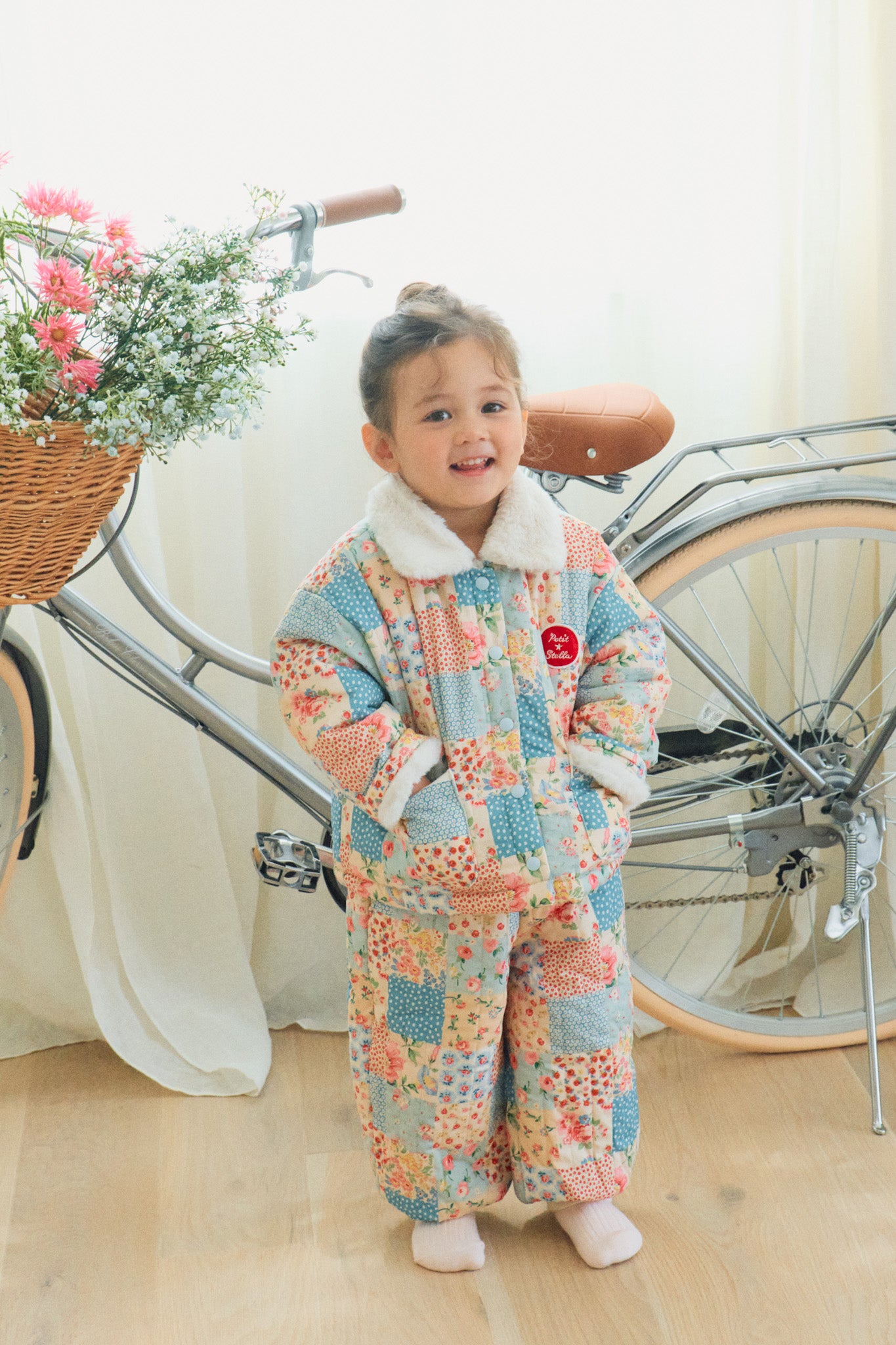 Flora Patch Cozy Reversible Jacket