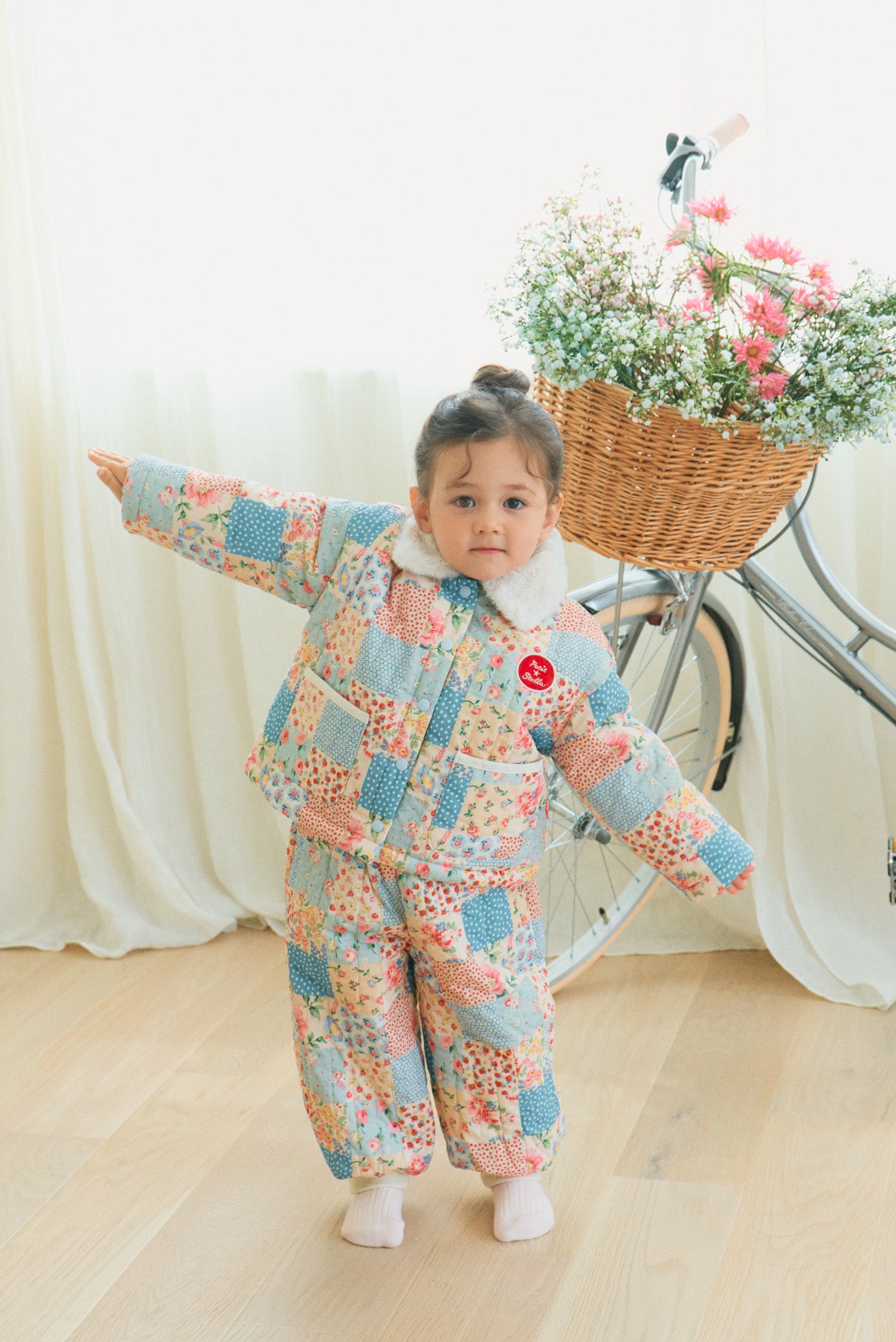 Flora Patch Cozy Cotton Pants