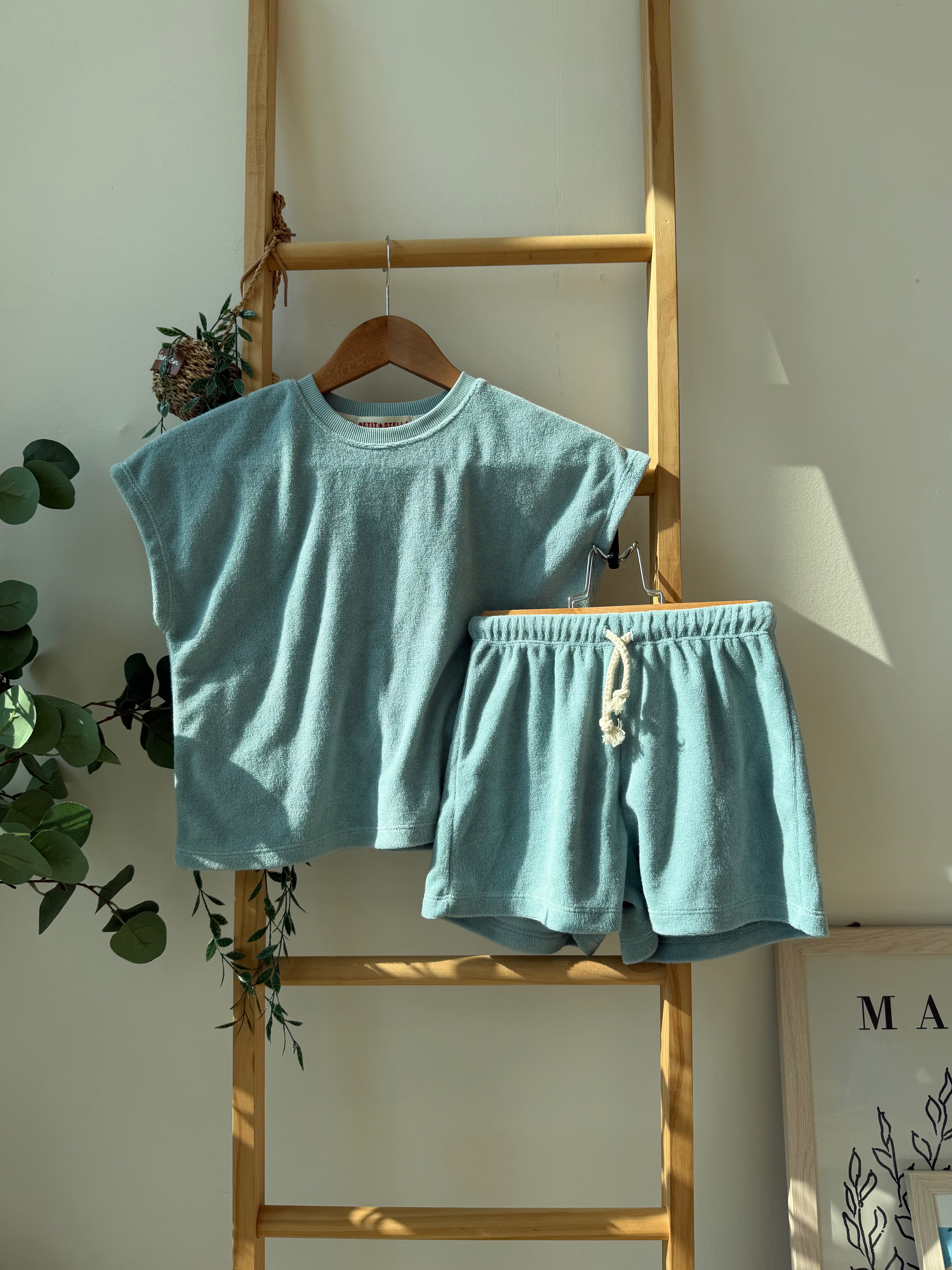 Terry Easy Top - Ocean Mint