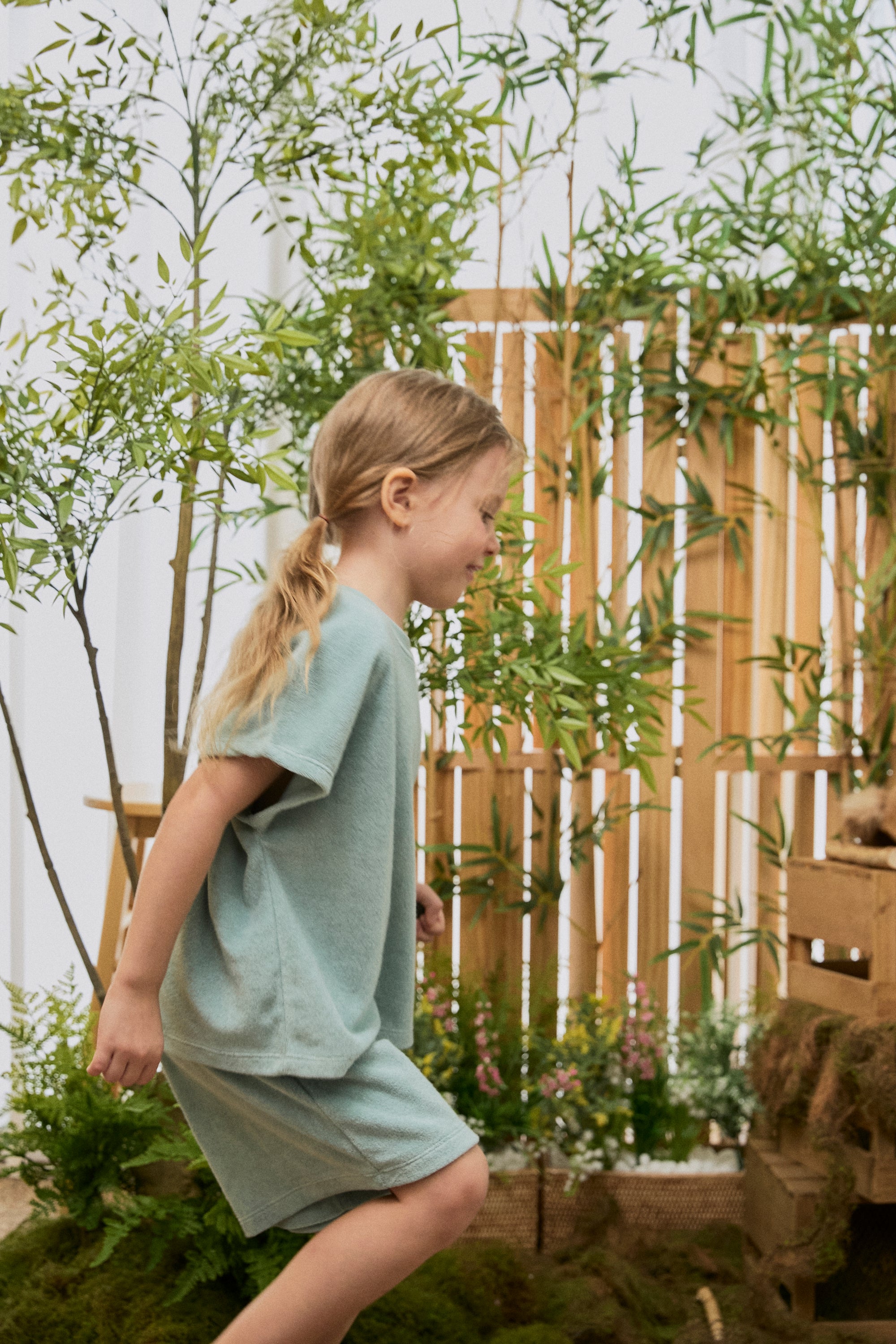 Terry Easy Shorts - Ocean Mint