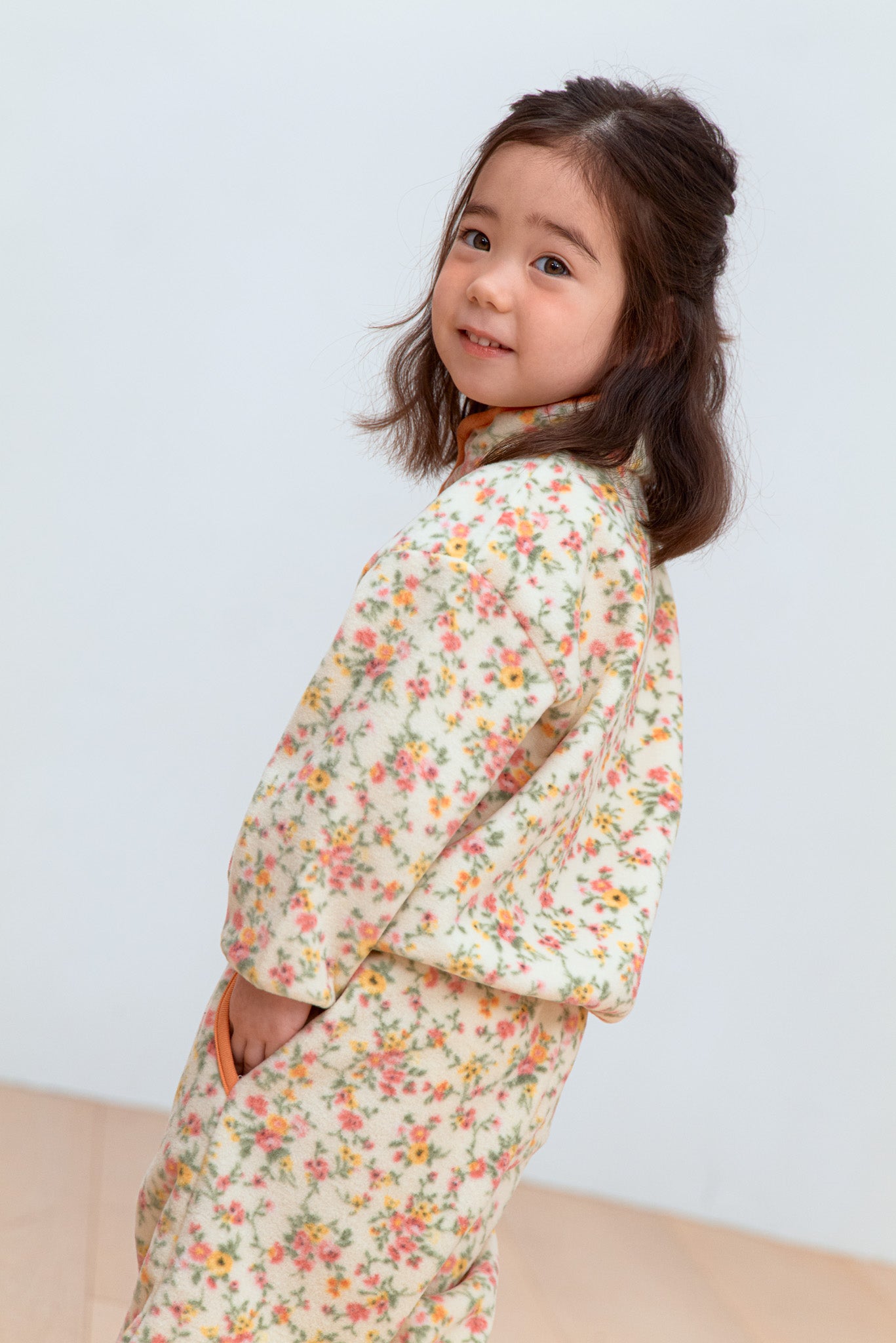 Orange Blossom Fleece Set