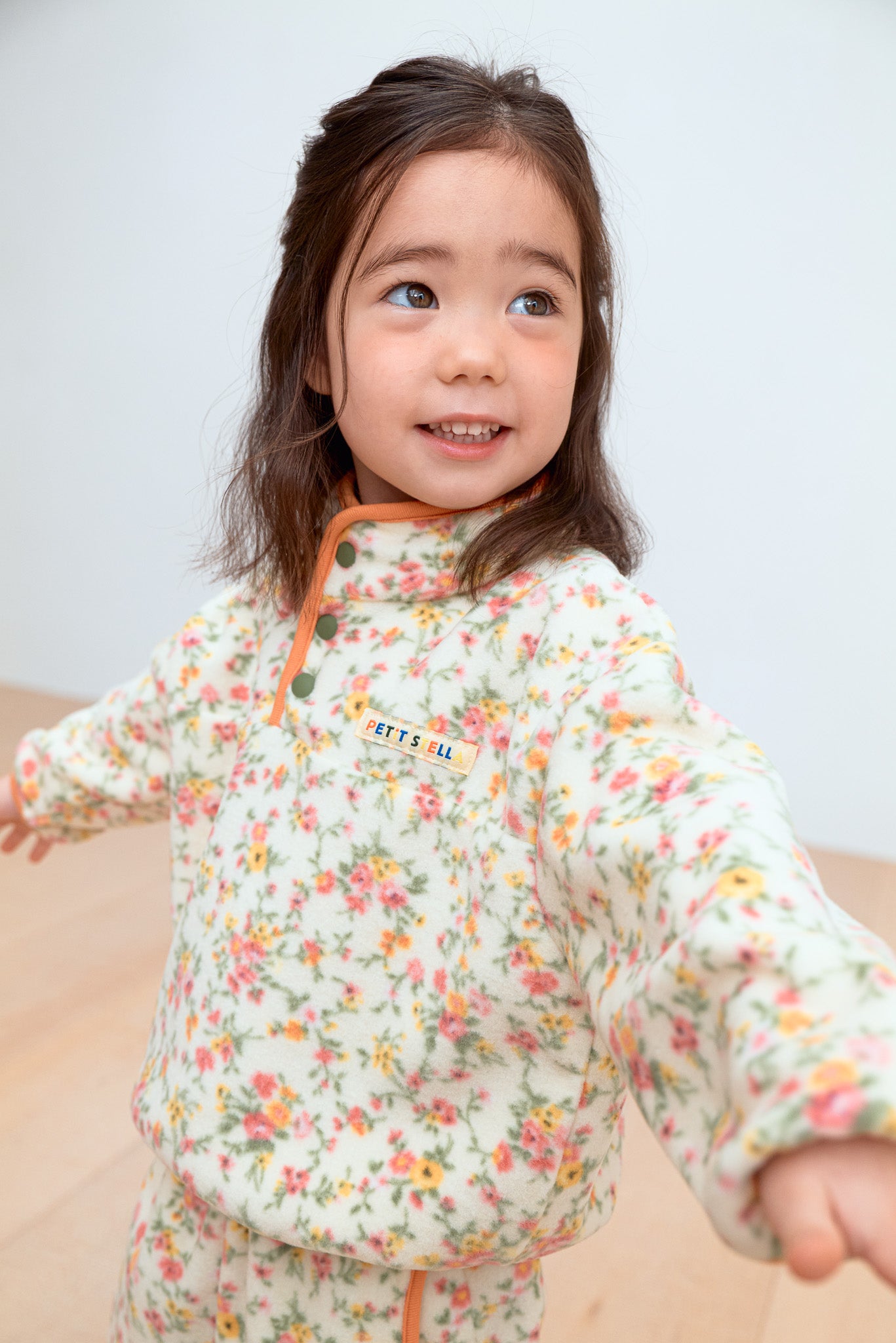 Orange Blossom Fleece Set