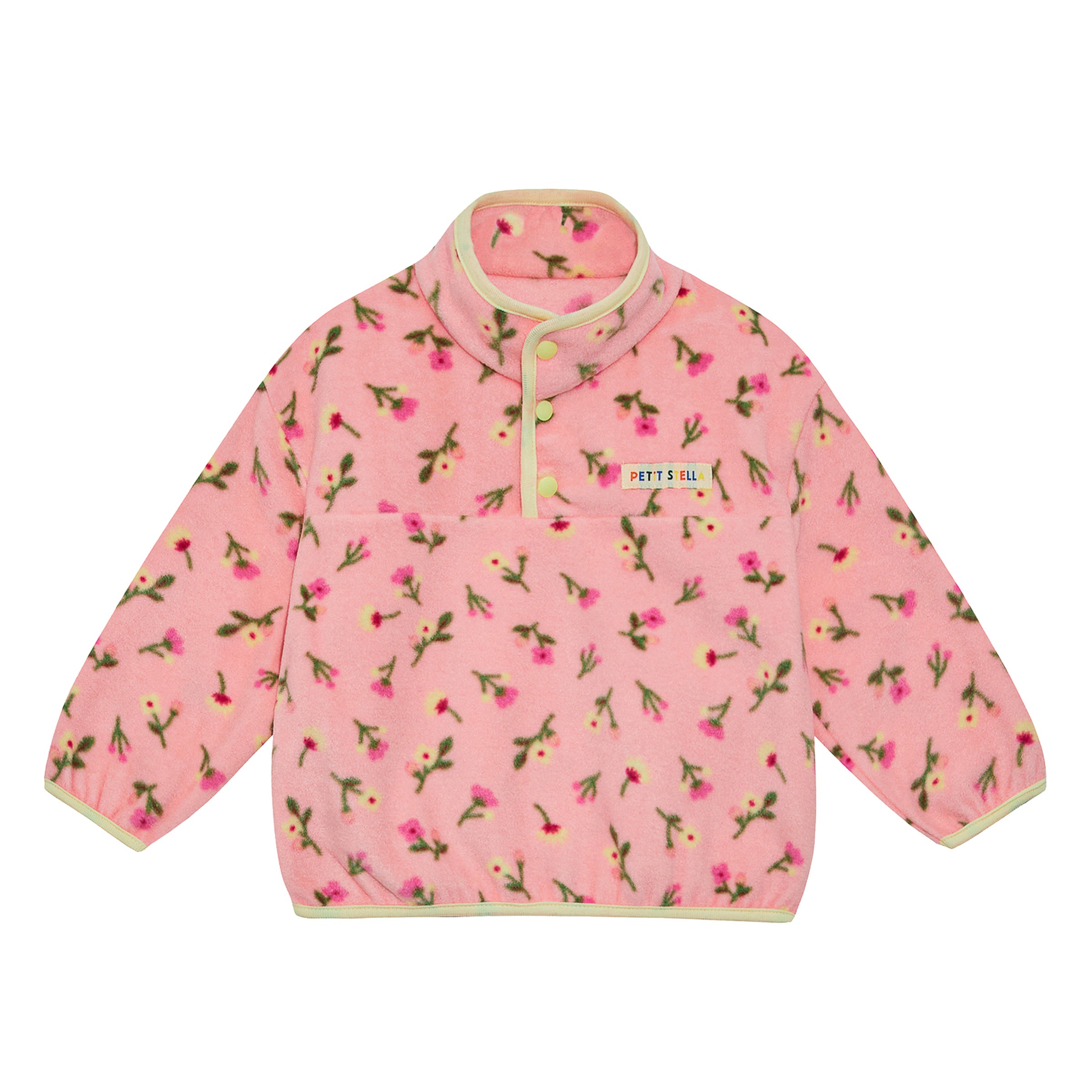 Pink Blossom Fleece Set