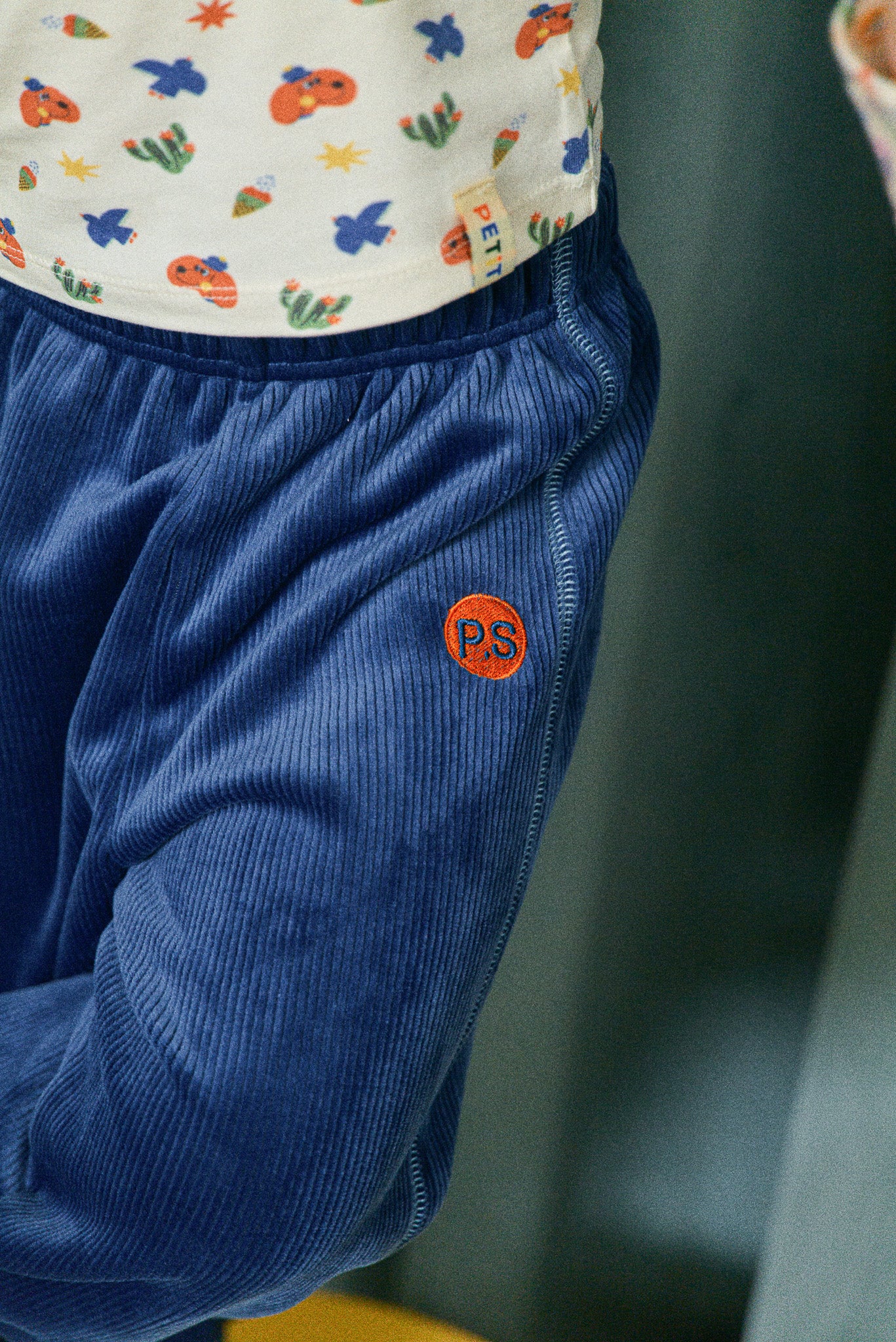Brushed Cozy Joggers - Blue