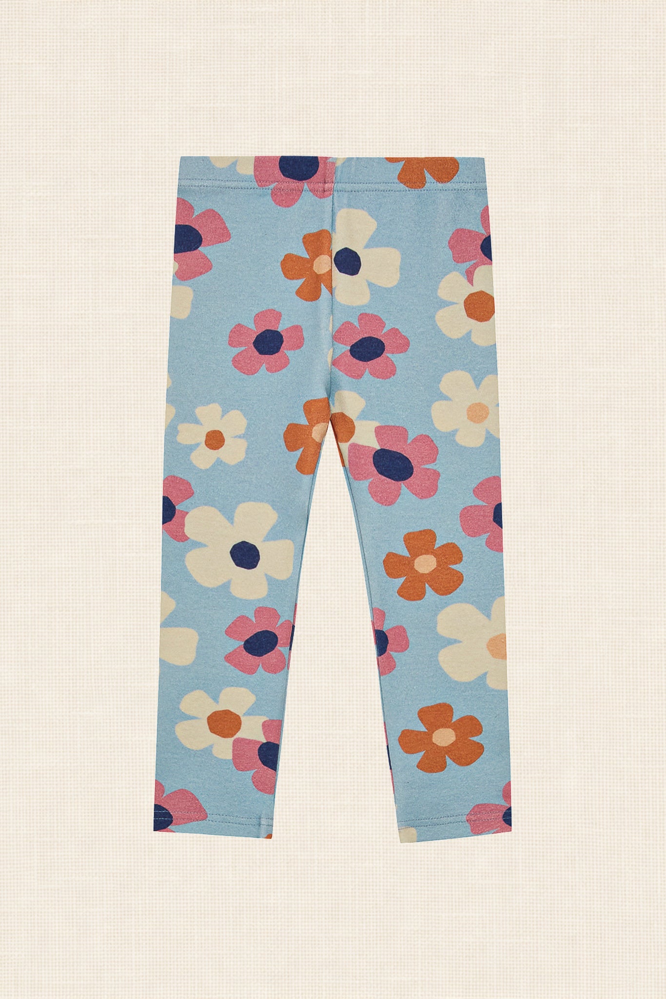 Blue Flower Leggings