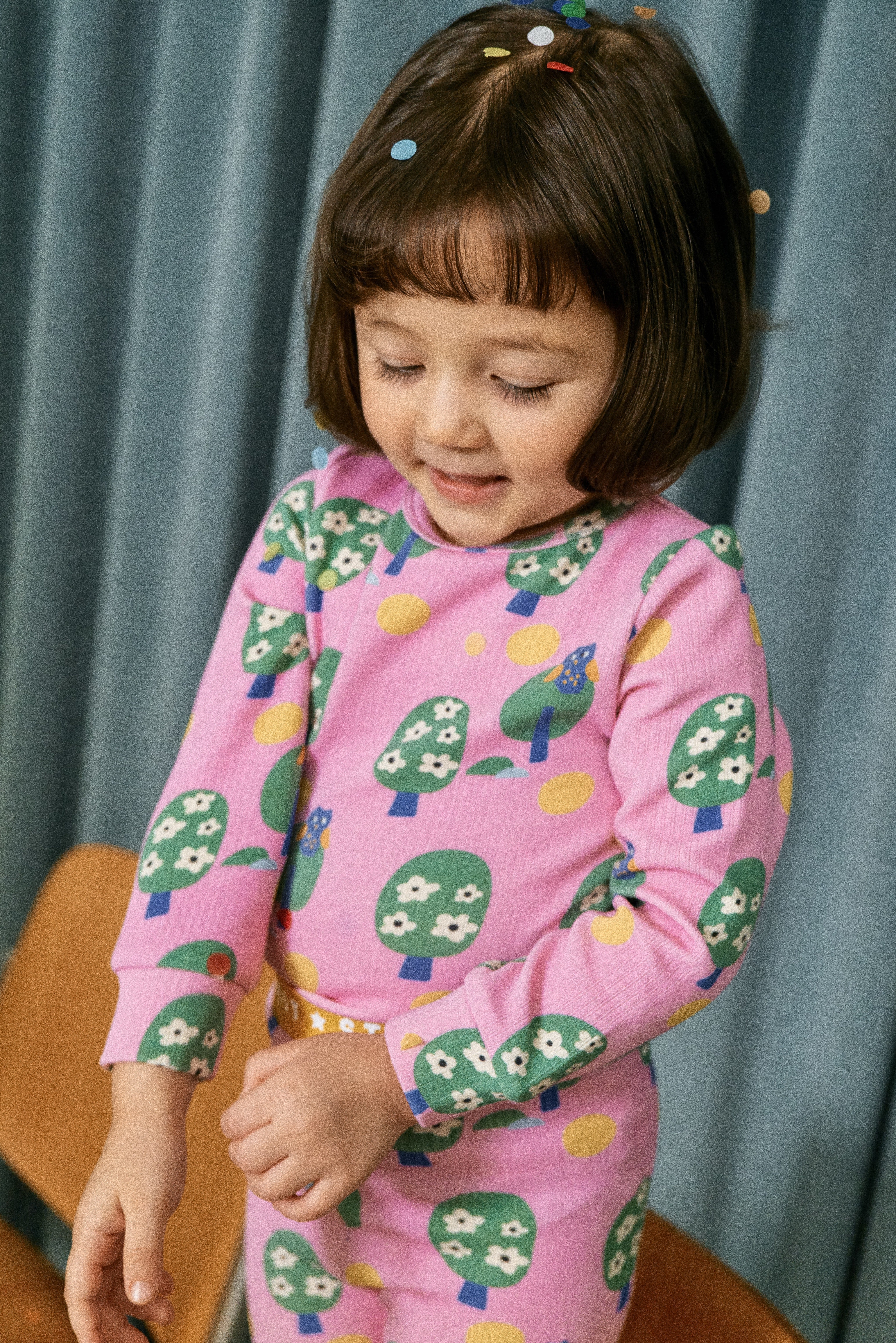 Little Owl Pima Blend Pajama Set