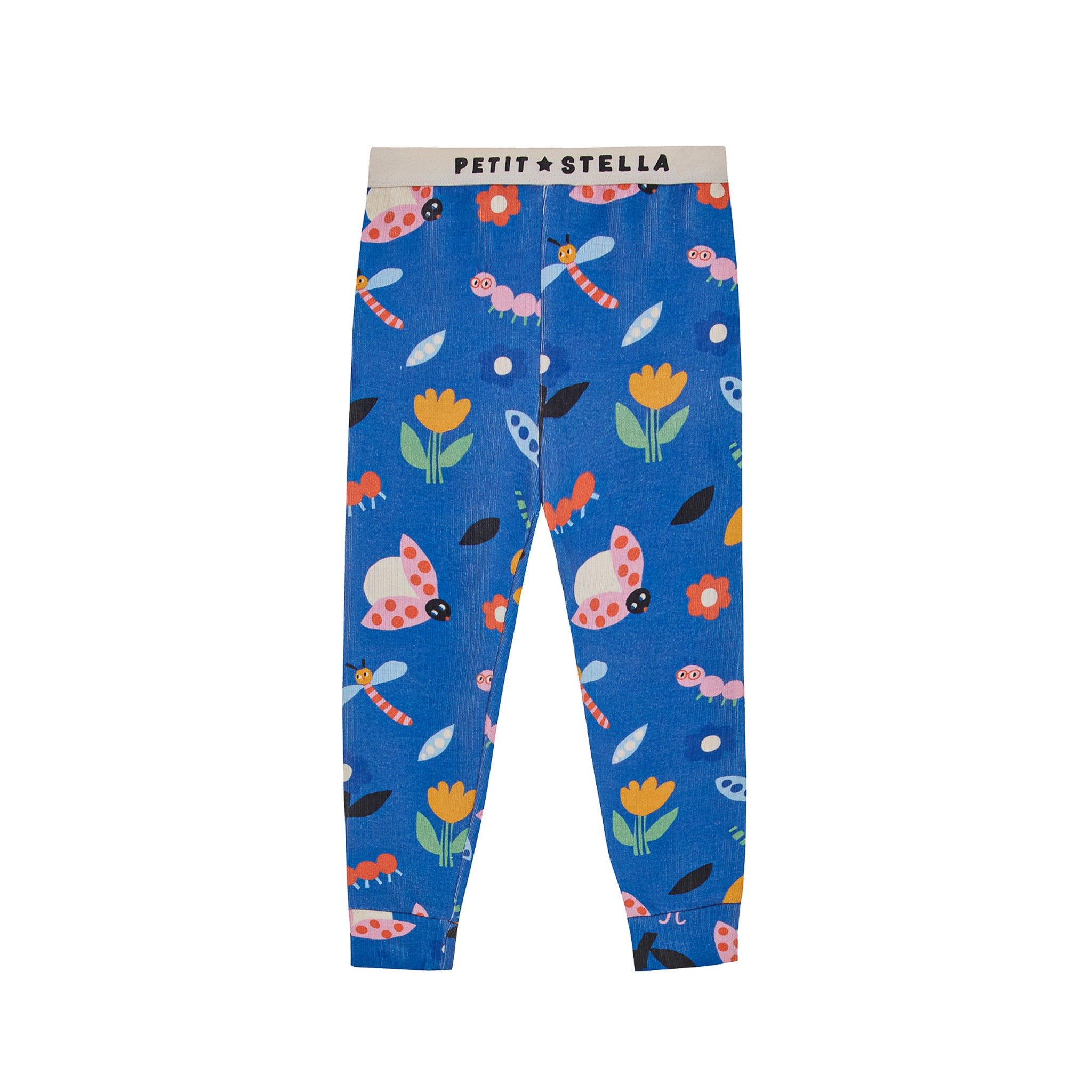 Bug Garden Pima Blend Pajama Set - Blue