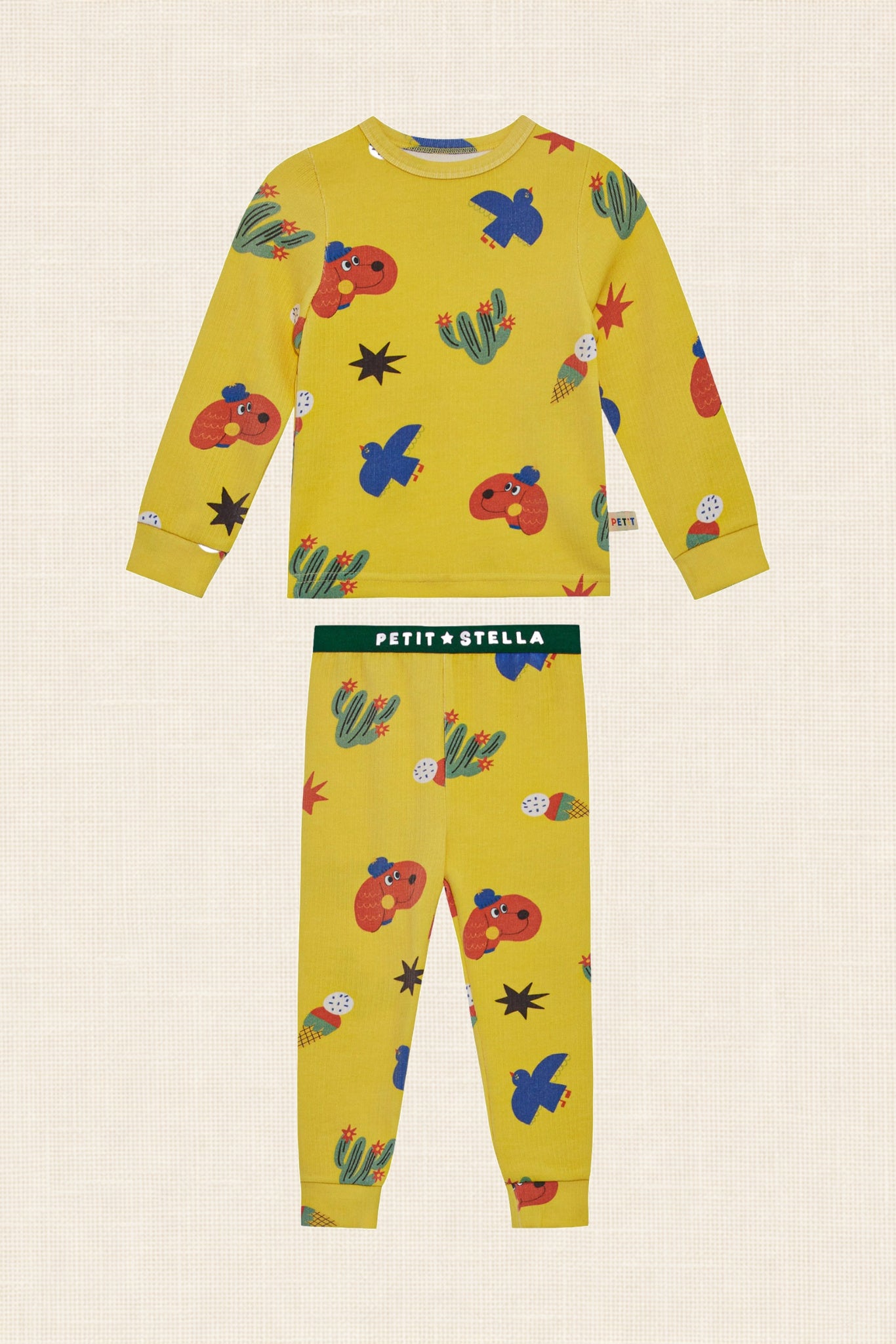 Dog Pima Blend Pajama Set