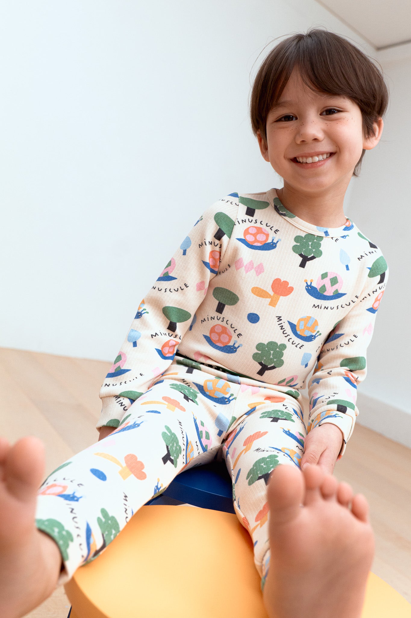 Snail Pima Blend Pajama Set