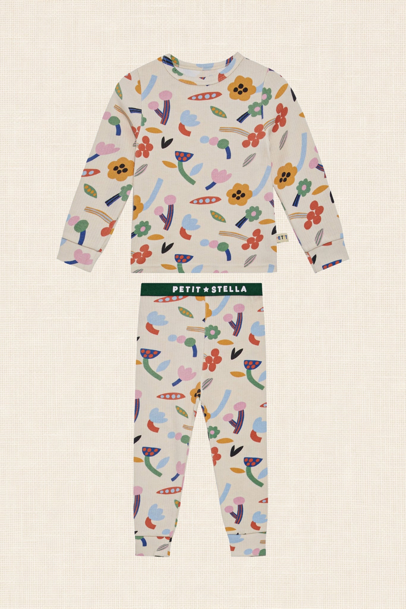 Funny Flower Pima Blend Pajama Set