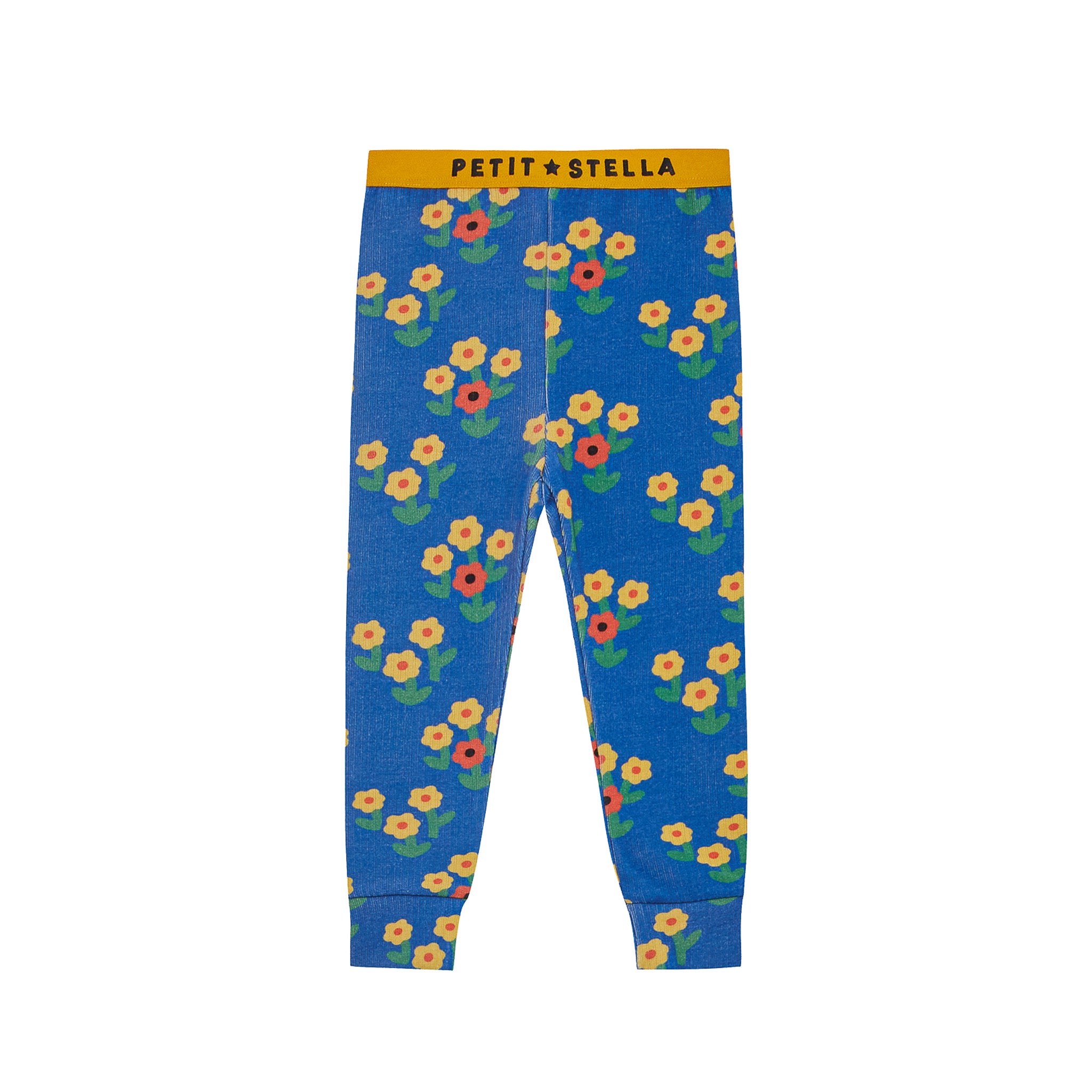 Blue Daisy Pima Blend Pajama Set