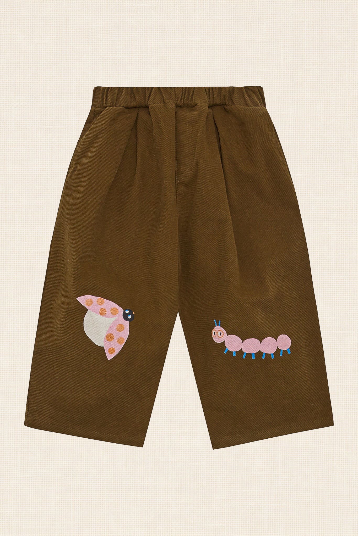 Garden Friends Pants - Chocolate