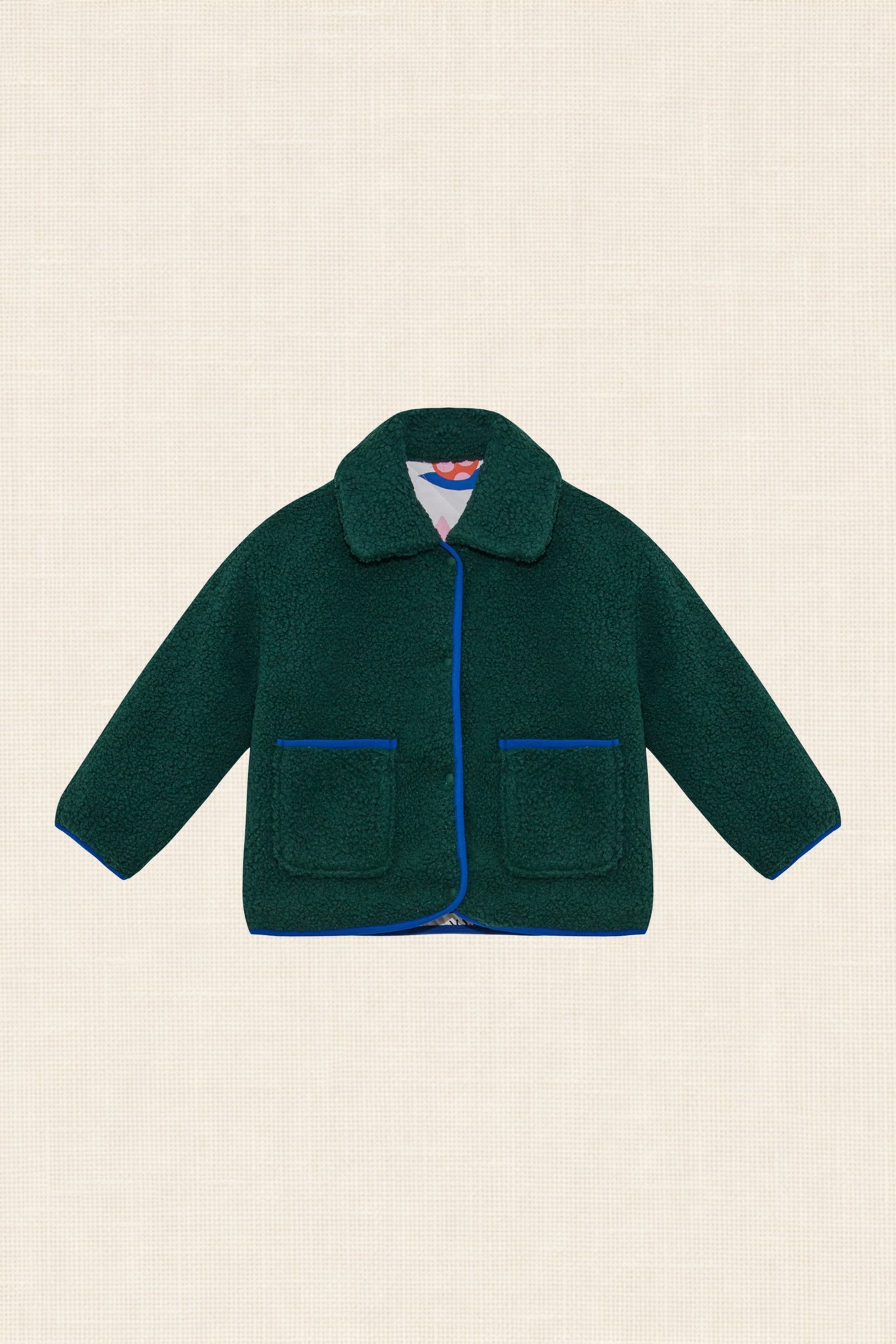 Snail Reversible Sherpa Jacket