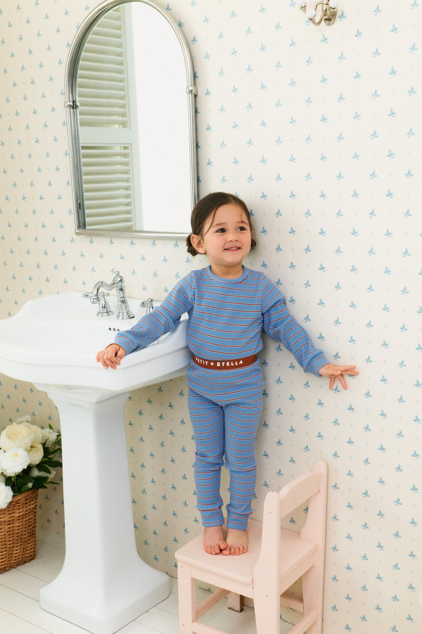 Blue Cocoa Nights Pajama Set