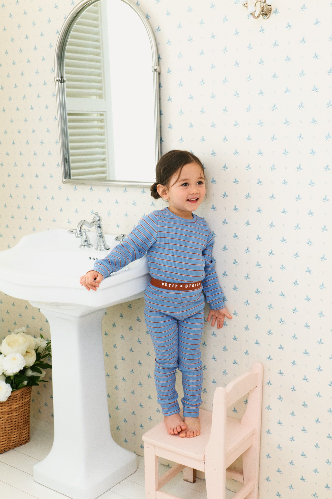 Blue Cocoa Nights Pajama Set