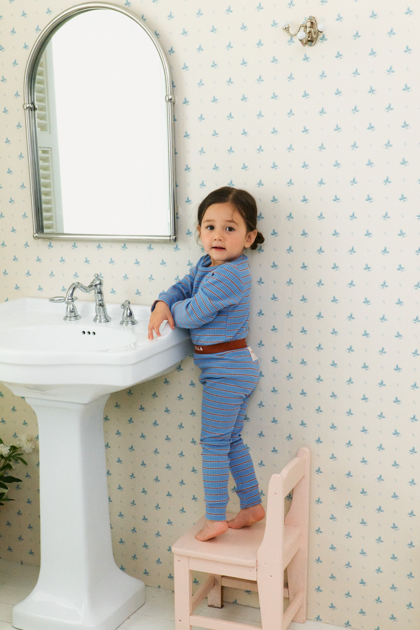Blue Cocoa Nights Pajama Set