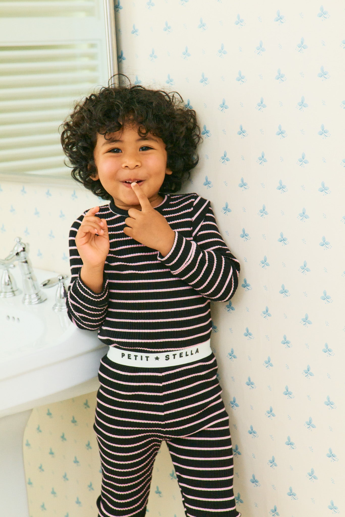 Candy Stripe Pajama Set