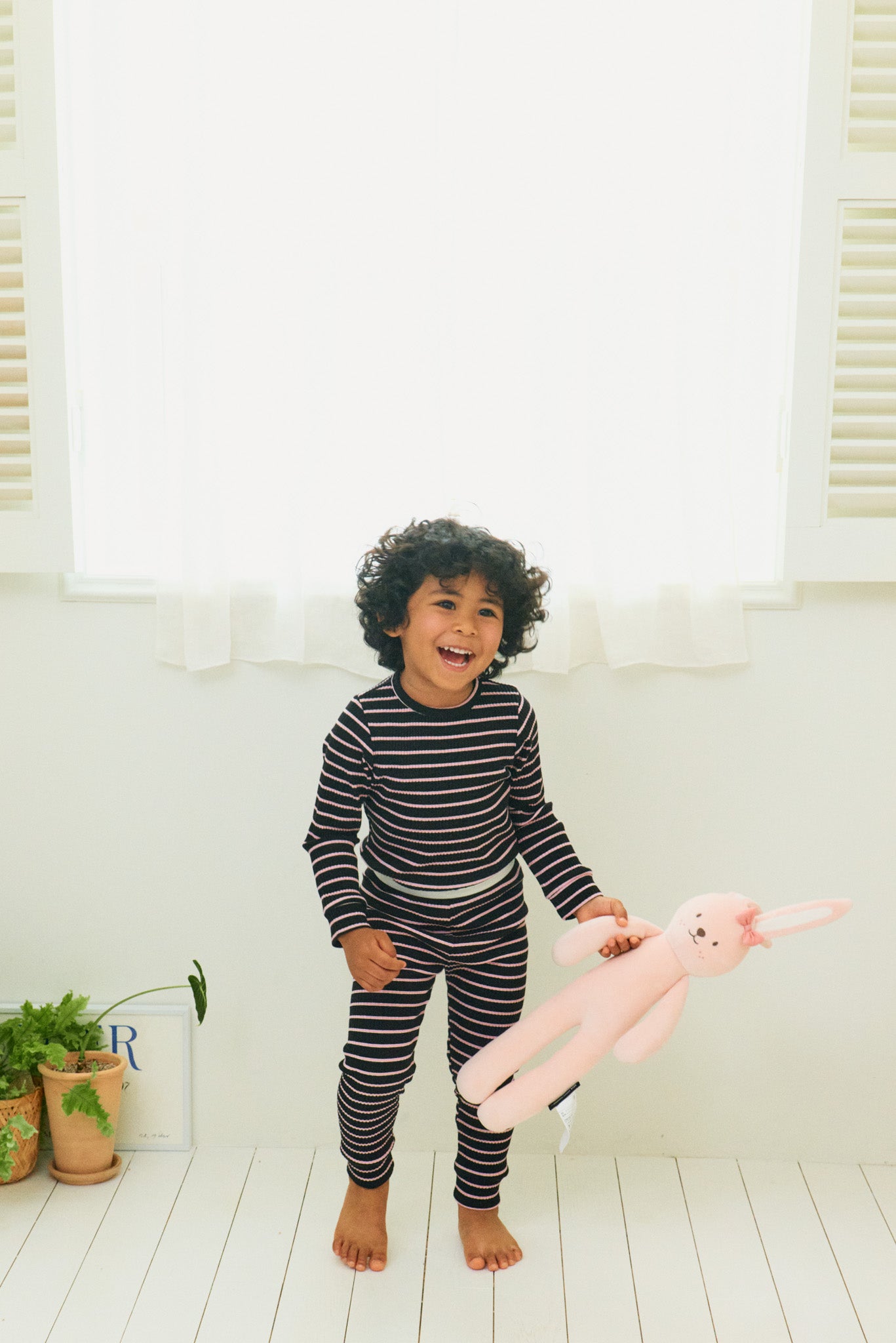 Candy Stripe Pajama Set