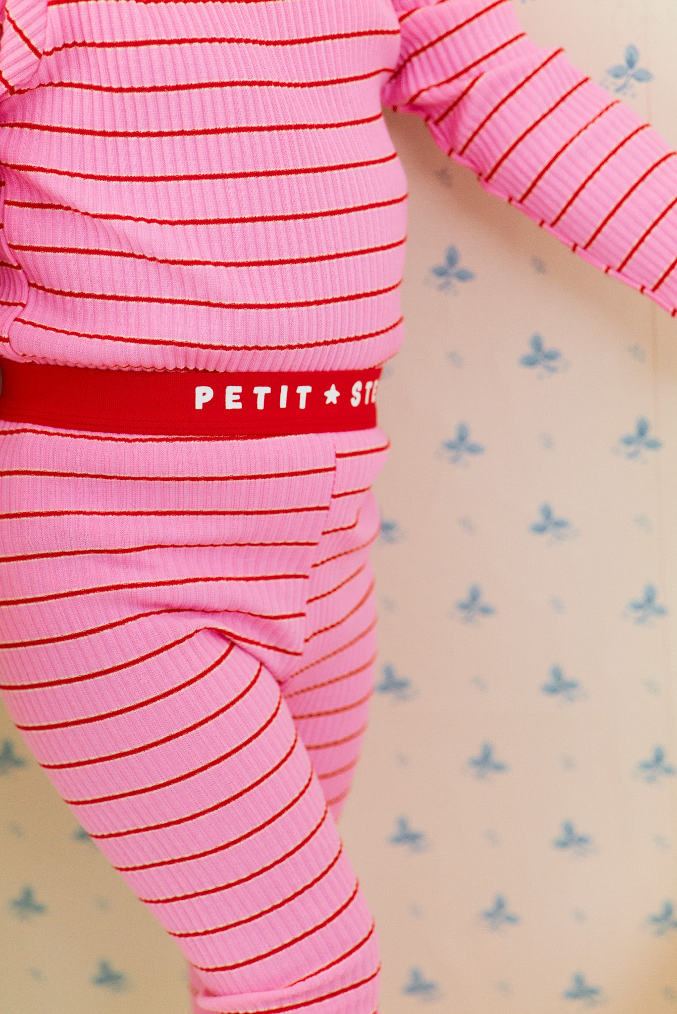 Cherry Stripe Pajama Set