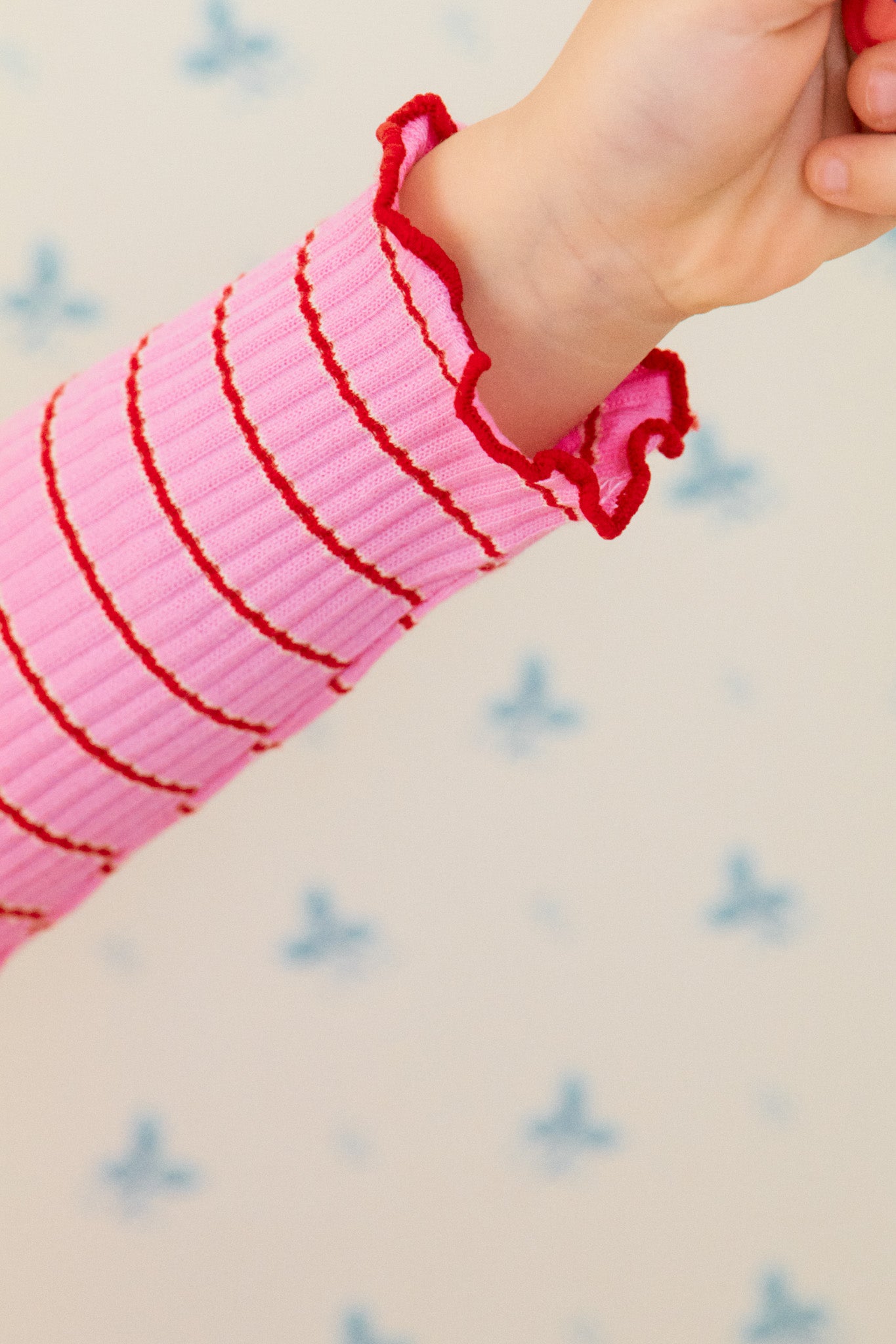 Cherry Stripe Pajama Set