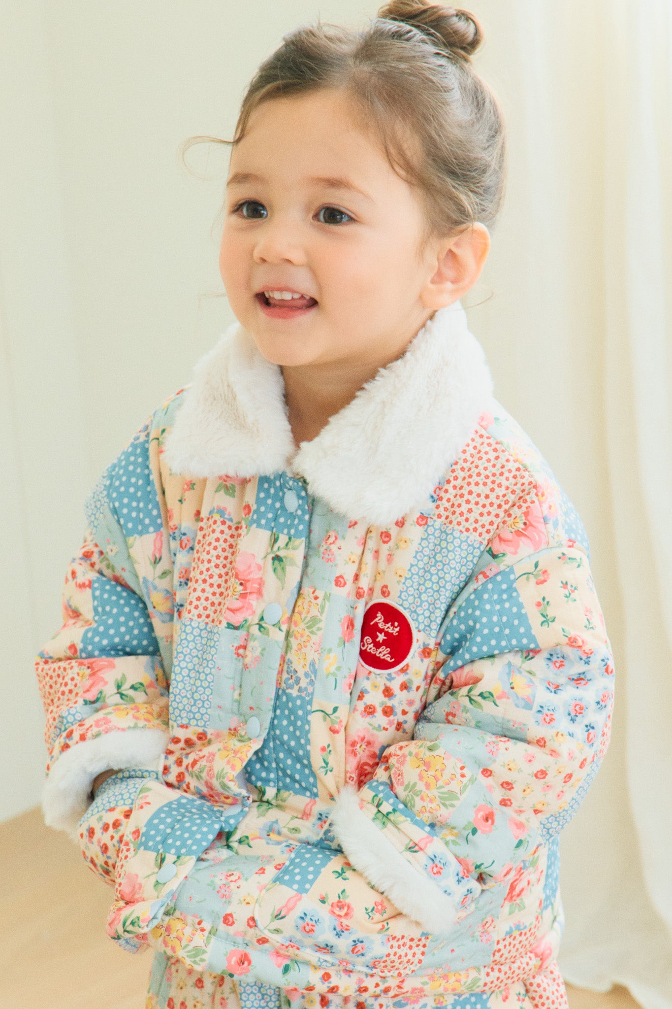 Flora Patch Cozy Reversible Jacket
