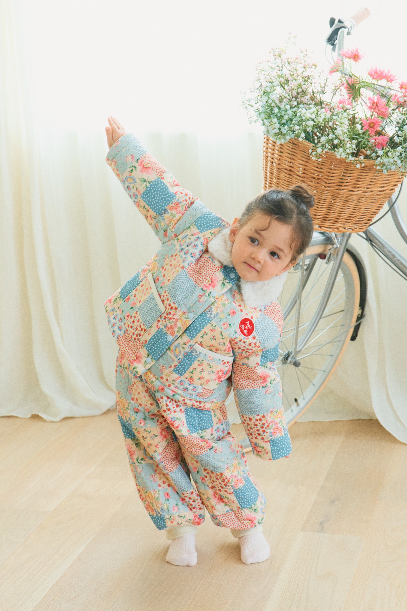 Flora Patch Cozy Cotton Pants
