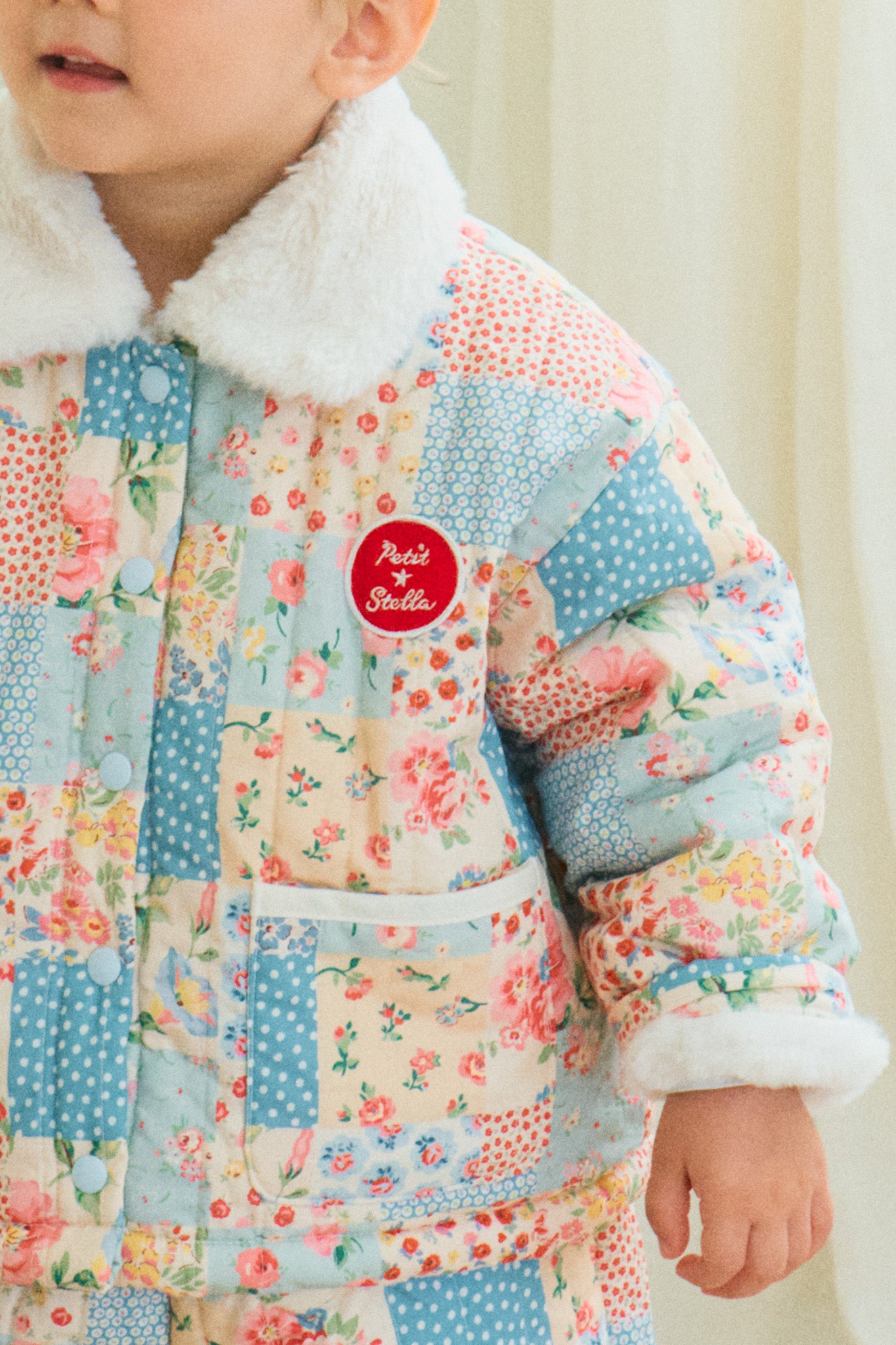 Flora Patch Cozy Reversible Jacket