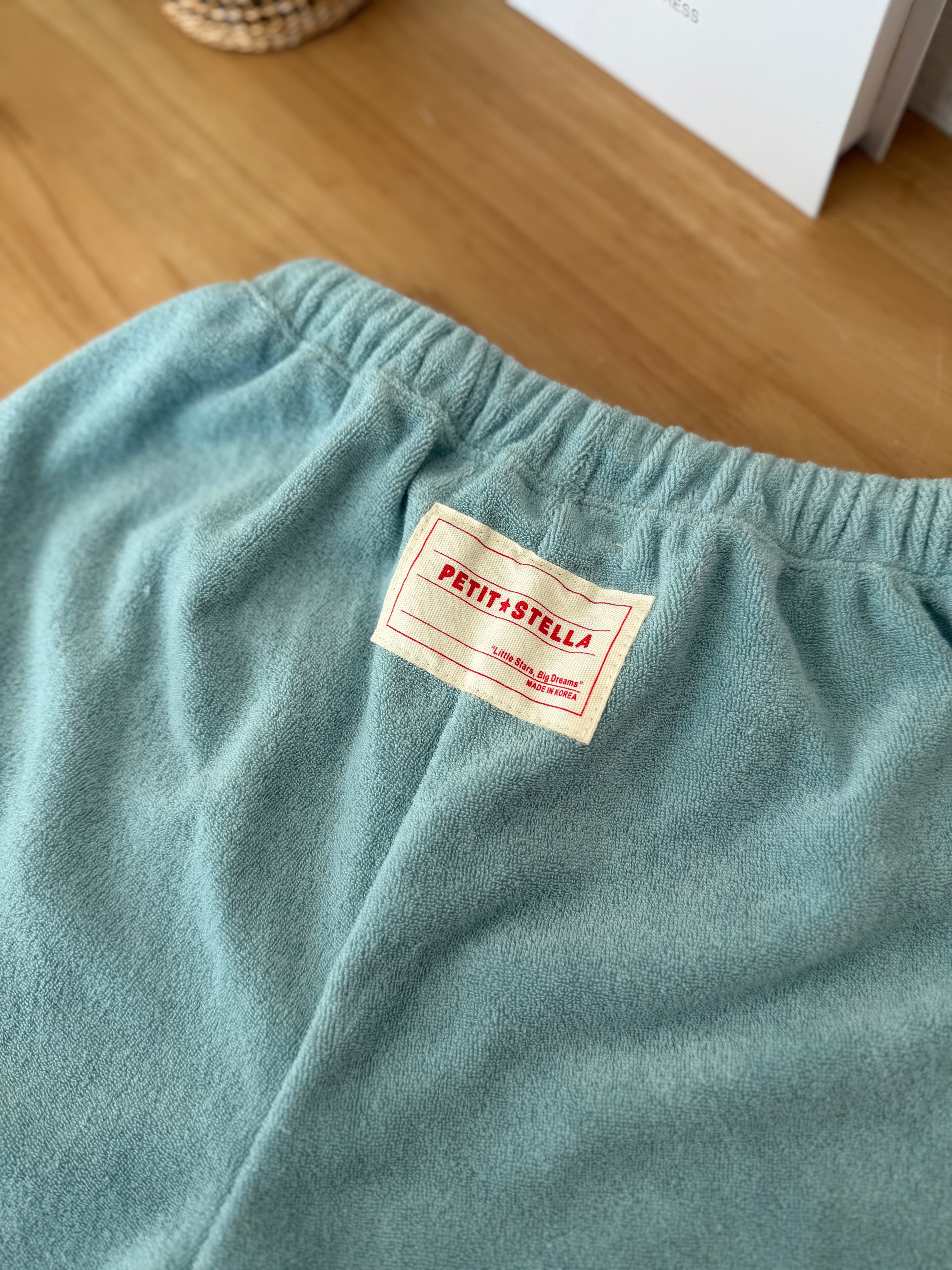 Terry Easy Shorts - Ocean Mint
